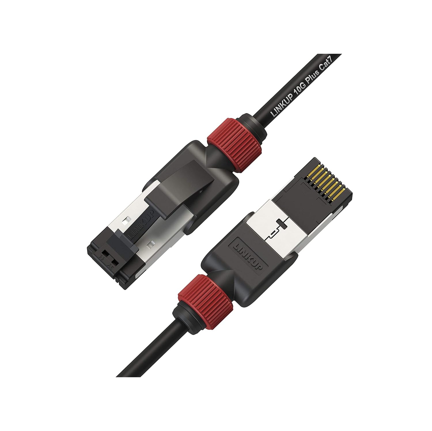 - [Tested with Versiv CableAnalyzer] Cat7 Ethernet Patch Cable -1 FT 10G Double Shielded RJ45 S/FTP |