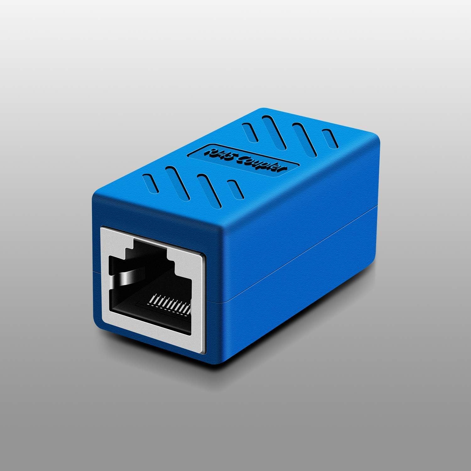 RJ45 Coupler, Ethernet Extension, Network Connectors for Cat7/Cat6/Cat5e/Cat5 Ethernet Cable - Network Cable Coupler