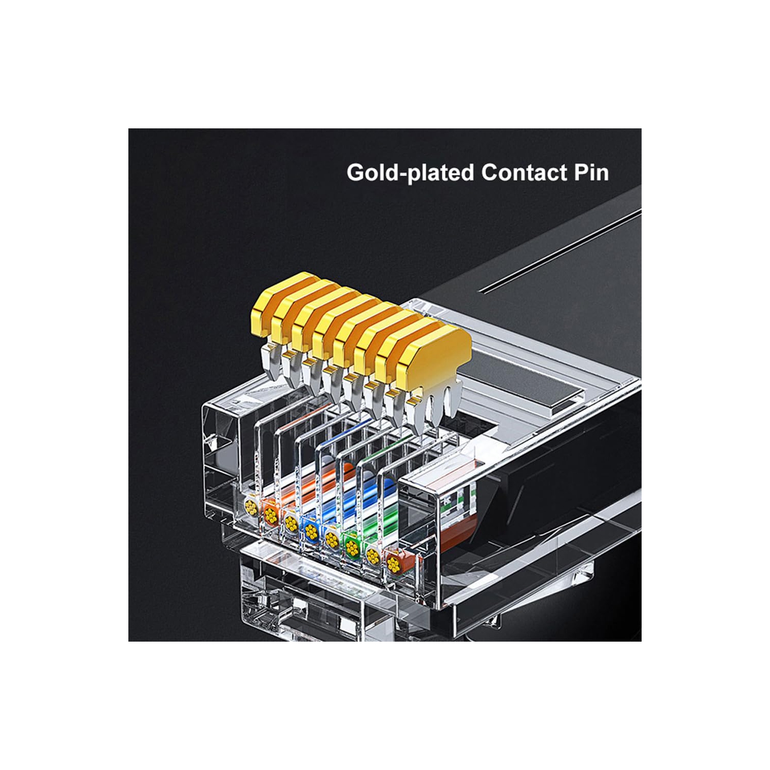 Cat 6 RJ45 UTP Network Cable Ultra Slim Flat Ethernet Cable Twisted Pair Patch Cord for Laptop Router 50cm