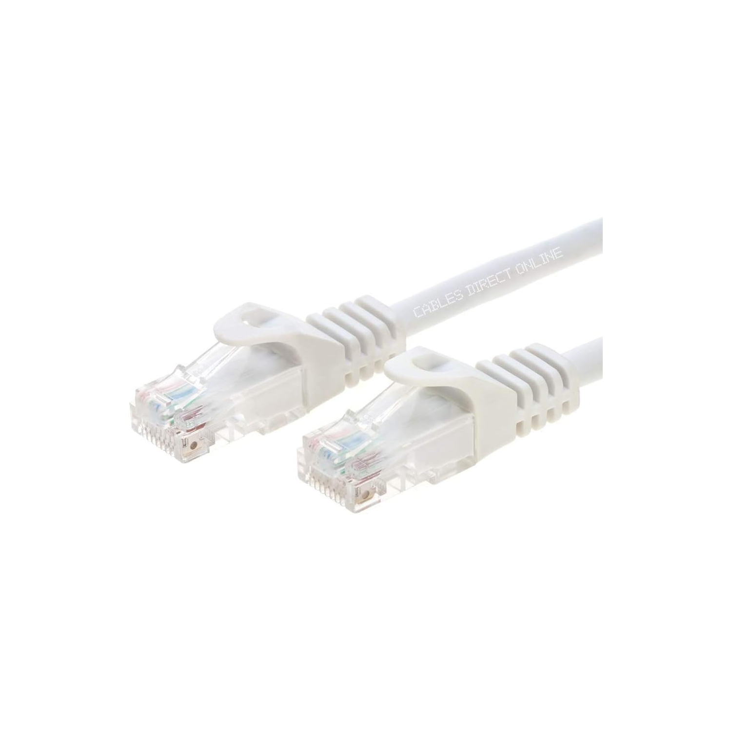 Cat6 50FT Networking RJ45 Ethernet Patch Cable Xbox PC Modem PS4 Router - White
