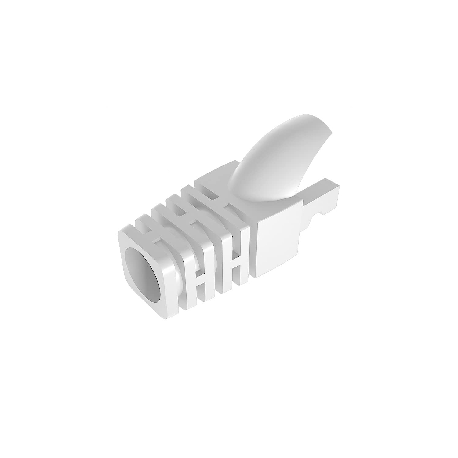 50 Pcs Cat5 Cat5E Cat6 Strain Relief Boot, RJ45 Plug Connector Cover Modular Network Plug Connector Cap Cable Connector