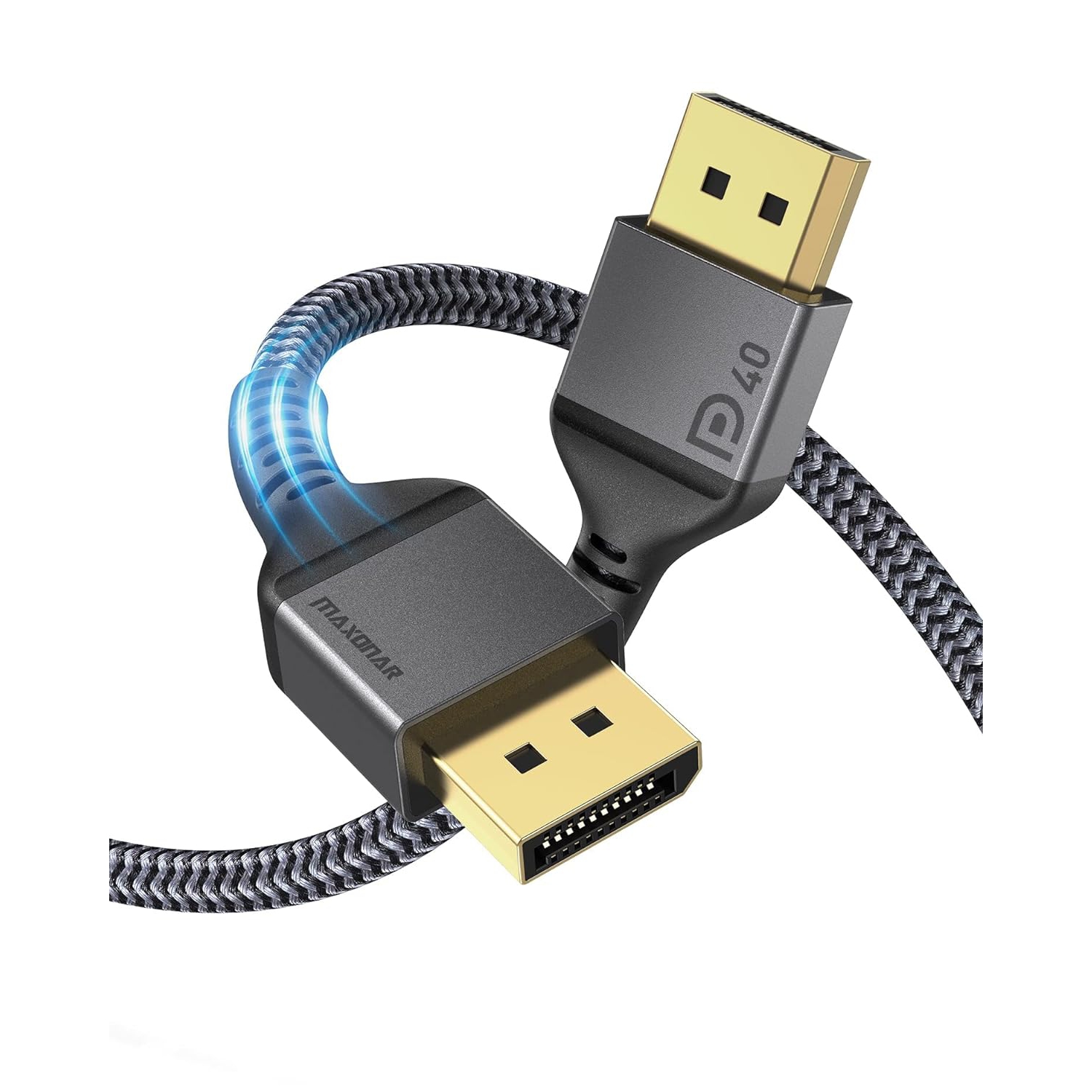 VESA Certified DisplayPort 2.1 Cable, 16K DisplayPort Cable 2.1 Supports 80Gbps,16K@60Hz, 10K@60Hz, 8K@60Hz,