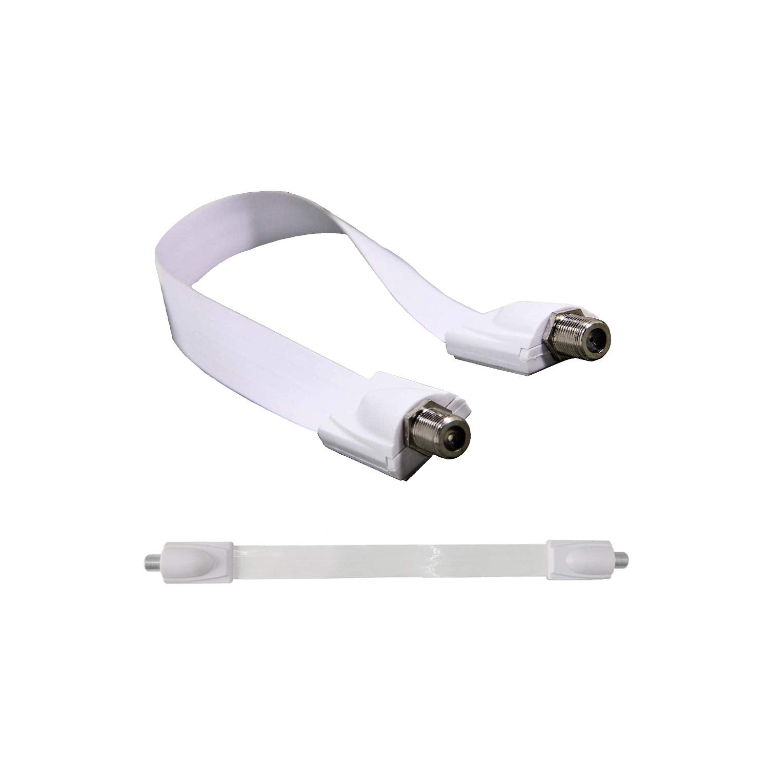 PZV High Frequency Coaxial Flat Cable for Windows and Door - Ultra Flat, Ghost Wire - Coax Compatible with Directv,