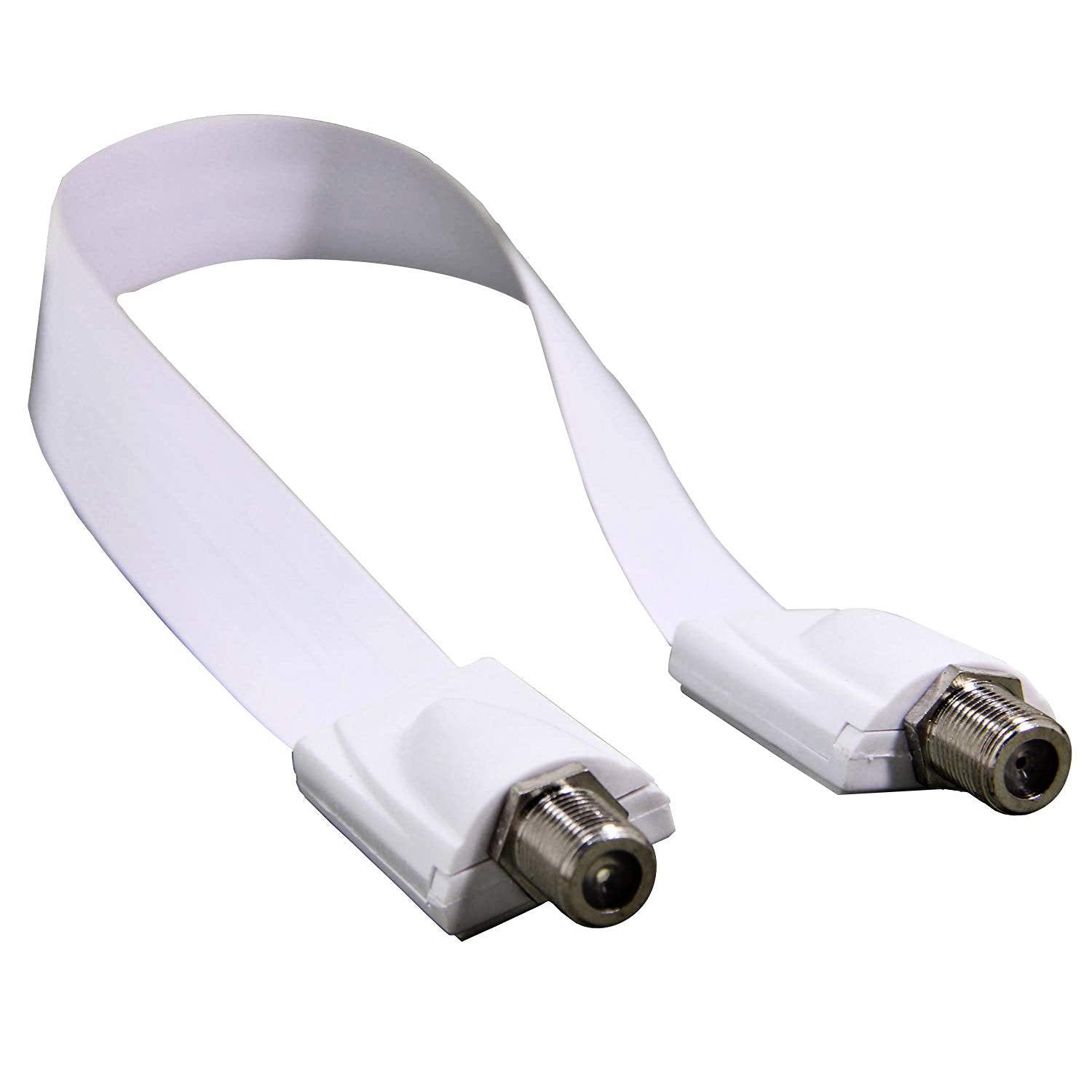 PZV High Frequency Coaxial Flat Cable for Windows and Door - Ultra Flat, Ghost Wire - Coax Compatible with Directv,