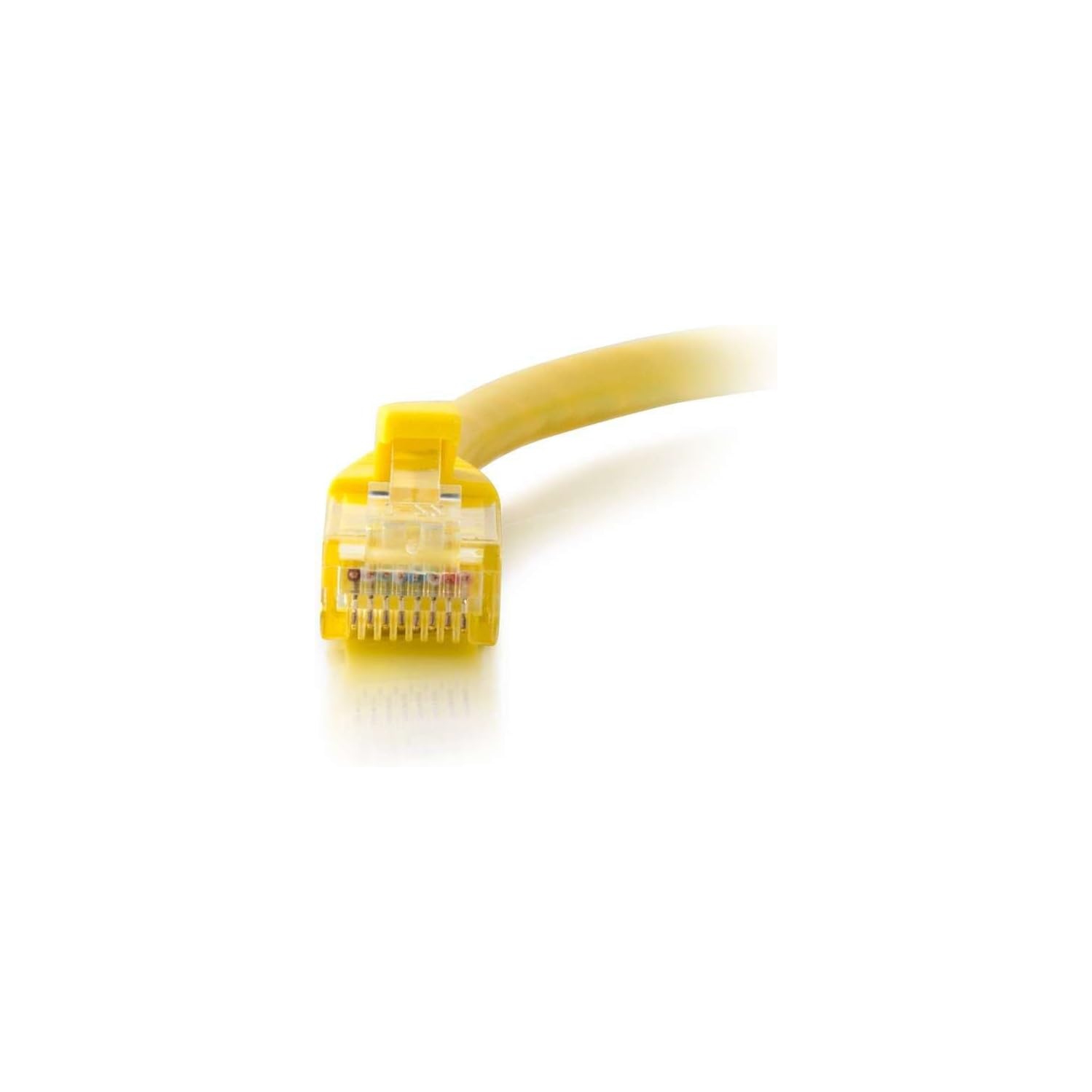 04012 Cat6 Cable - Snagless Unshielded Ethernet Network Patch Cable, Yellow