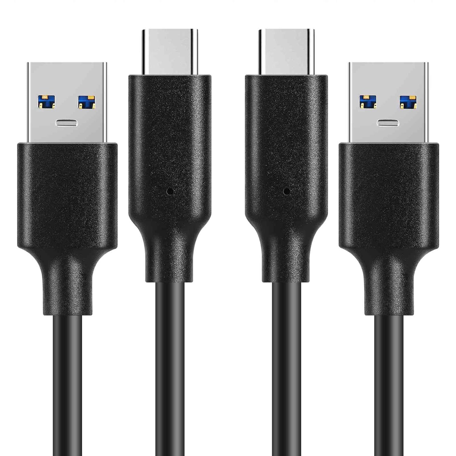(Paquet de 2) Câble USB-C Android Auto pour Google Pixel 7 Pro, 3,3FT, 10&nbsp;Gb/s, USB-C 3,1 de 2 génération USB-A, 3&nbsp;A-C.
