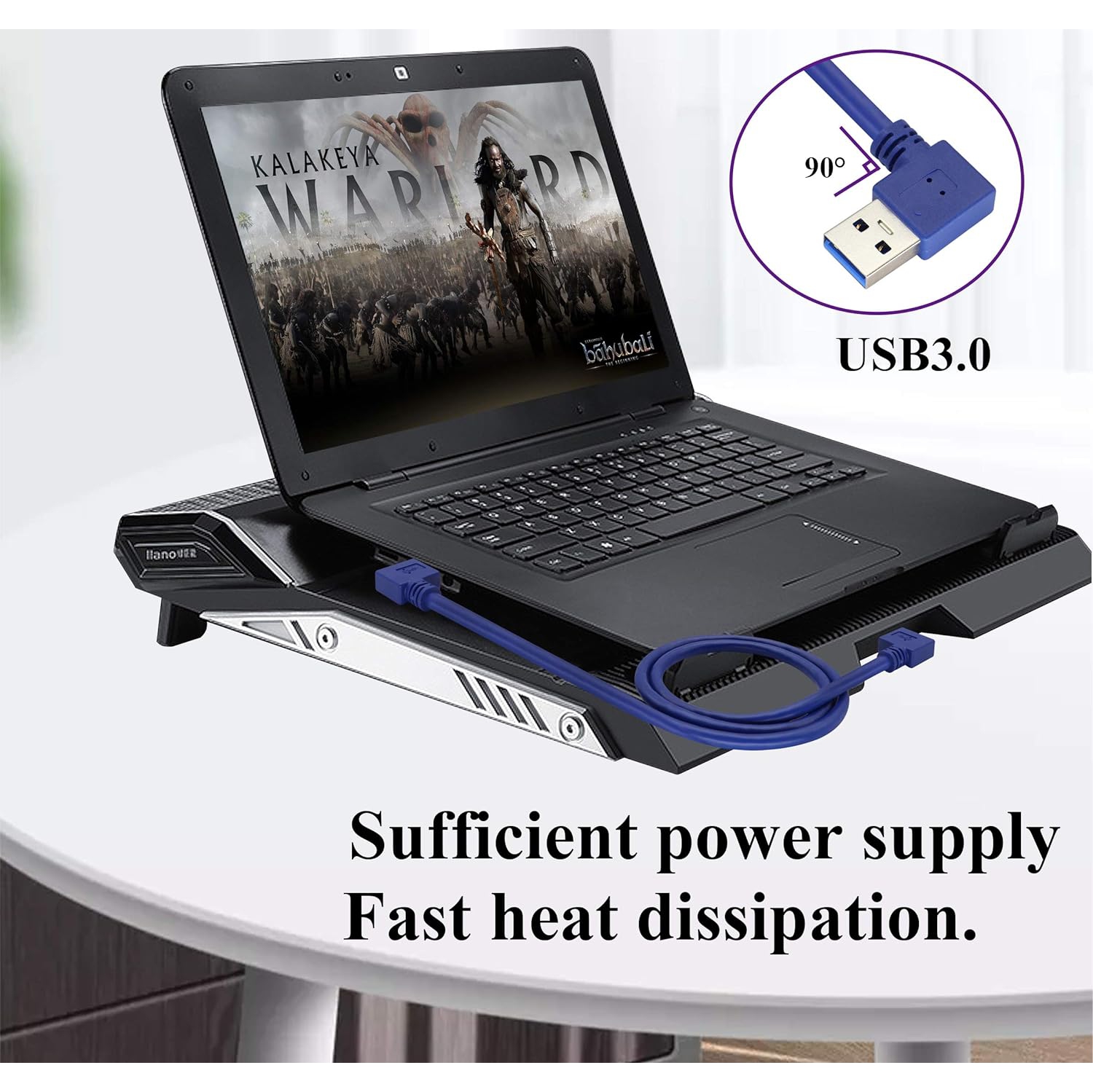 Left & Right Angle USB 3.0 A Male Adapter Cable 90 Degree USB 3.0 Type A Male to USB Male Data Transfer