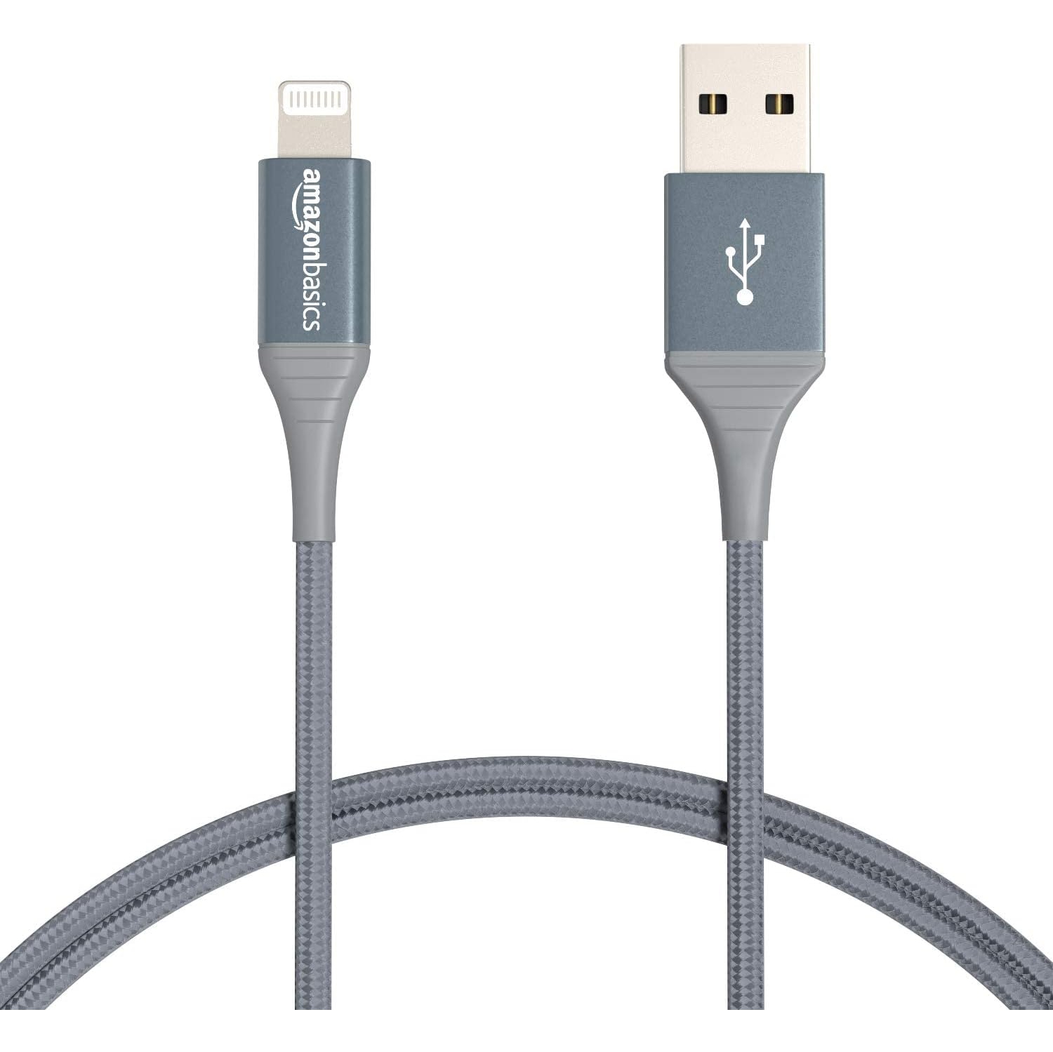 iPhone Charger Cable, Nylon USB-A to Lightning, MFi Certified, for Apple iPhone, iPad, 10,000 Bend