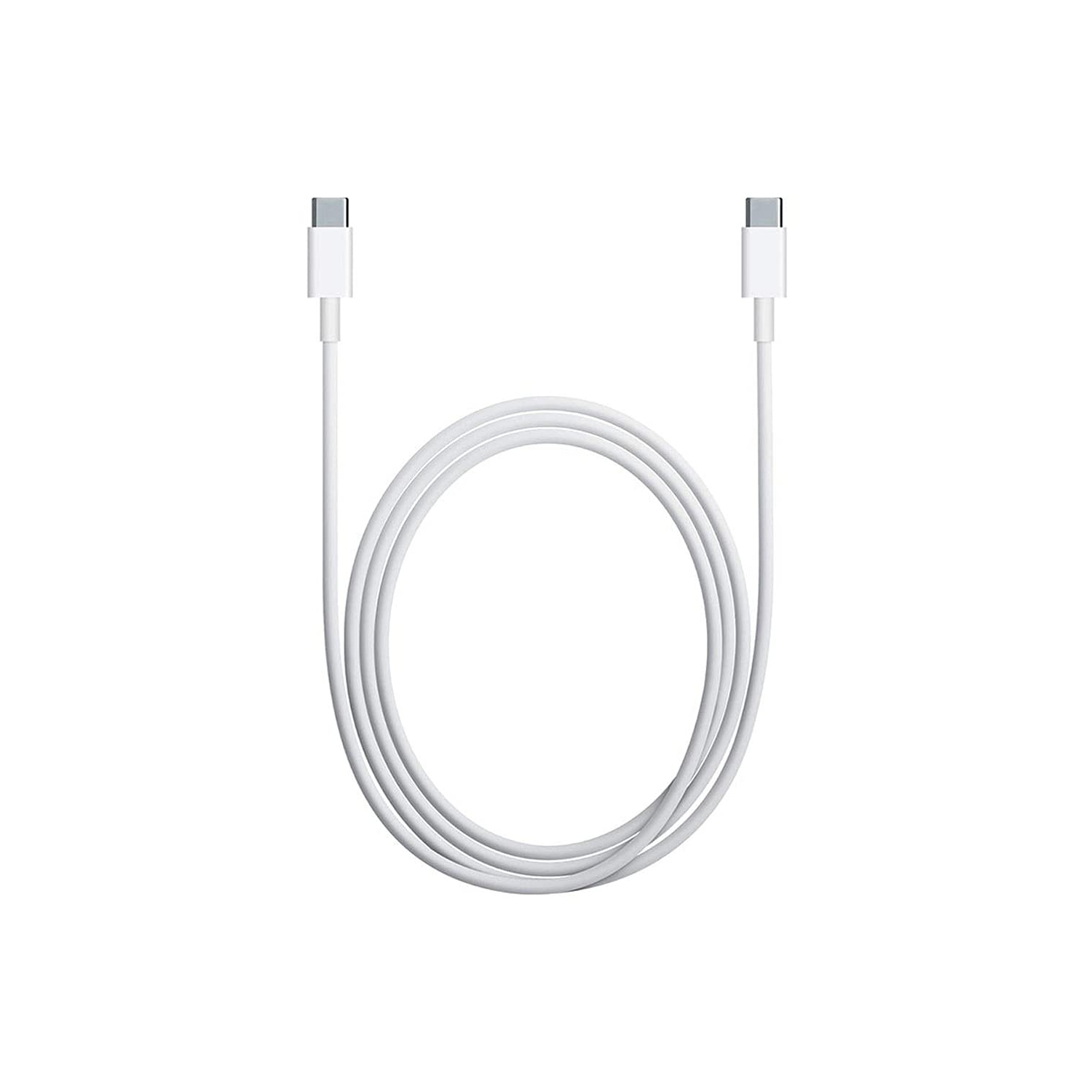 USB - C to USB - C Charger Cable 1 Meter / 3ft White - for Fast Charging and Data Transfer