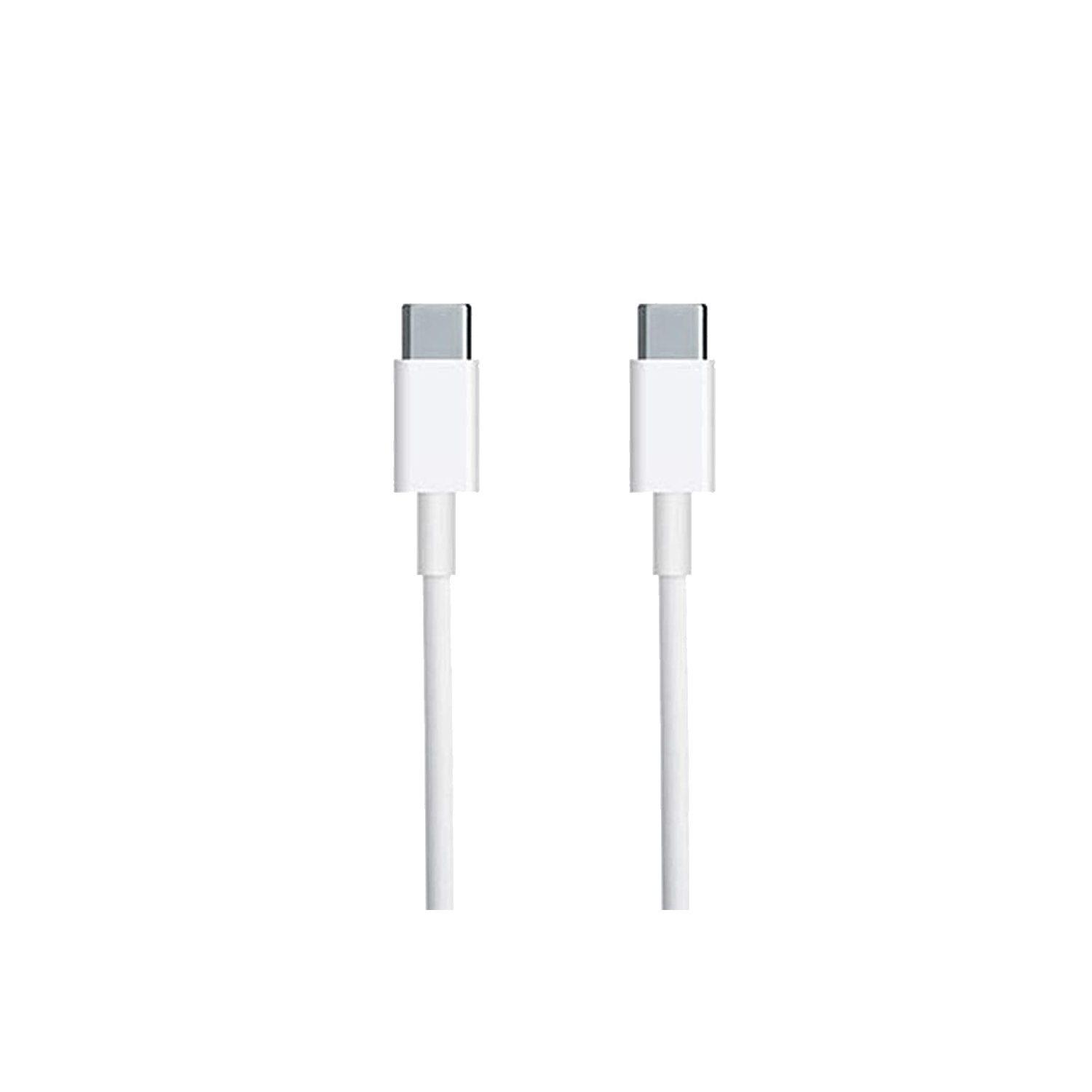 USB - C to USB - C Charger Cable 1 Meter / 3ft White - for Fast Charging and Data Transfer