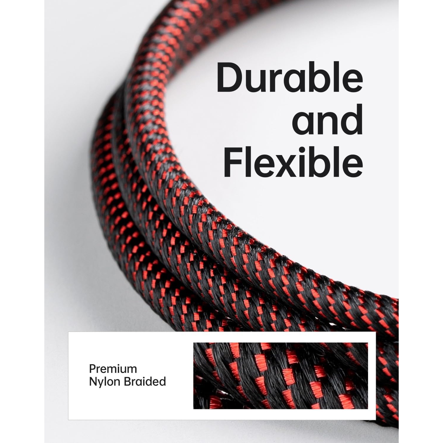 1ft Lightning Cable 3Pack Short iPhone Charger Cable USB Fast Nylon Braided 12 inch iPhone Charging Cable Compatible