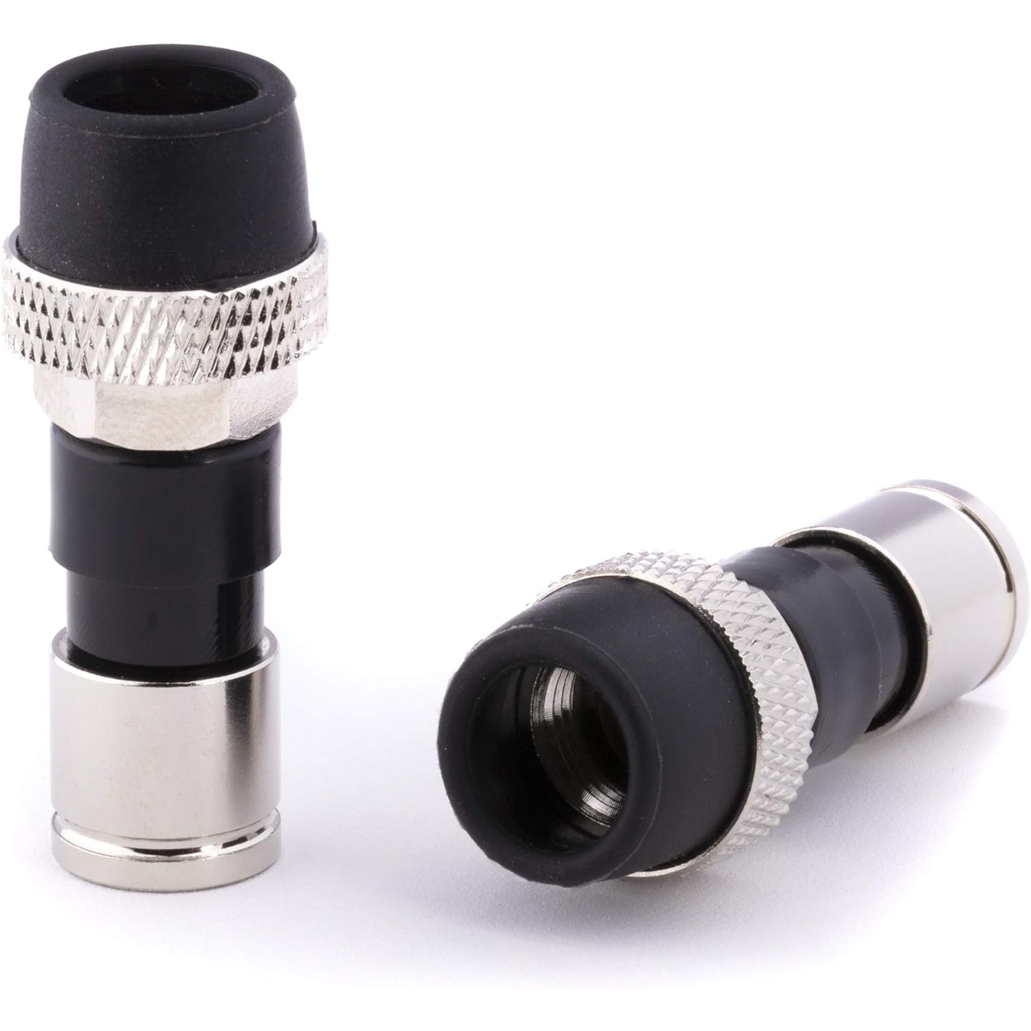 Raccord de compression de câble coaxial - fièrement fabriqué aux États-Unis - connecteur - pour câble coaxial RG59 - avec joint d'étanchéité O