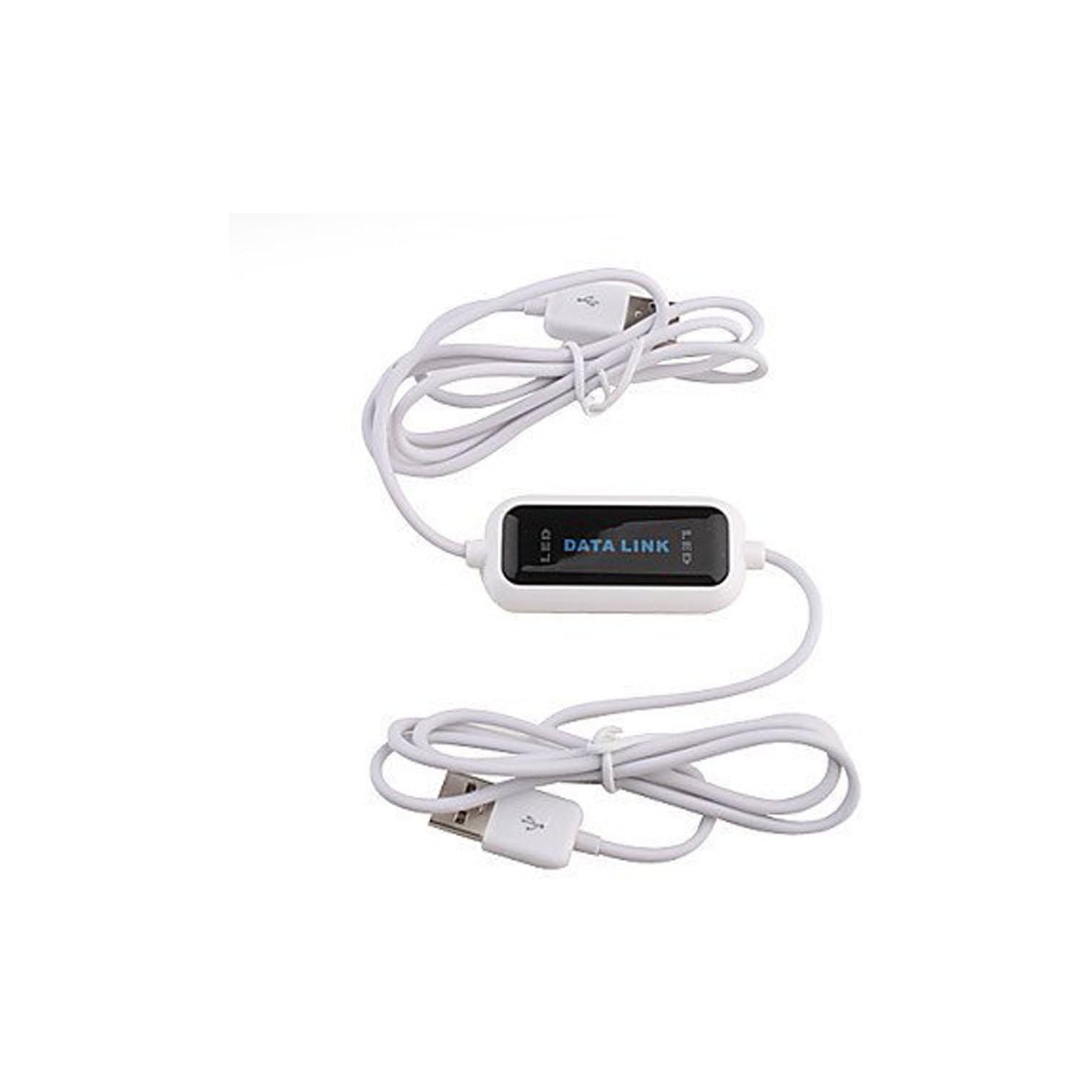 ® Câble USB haute vitesse PC à PC Online Share Sync Link Net Direct transfert de fichiers transfert de données pont DEL copie facile