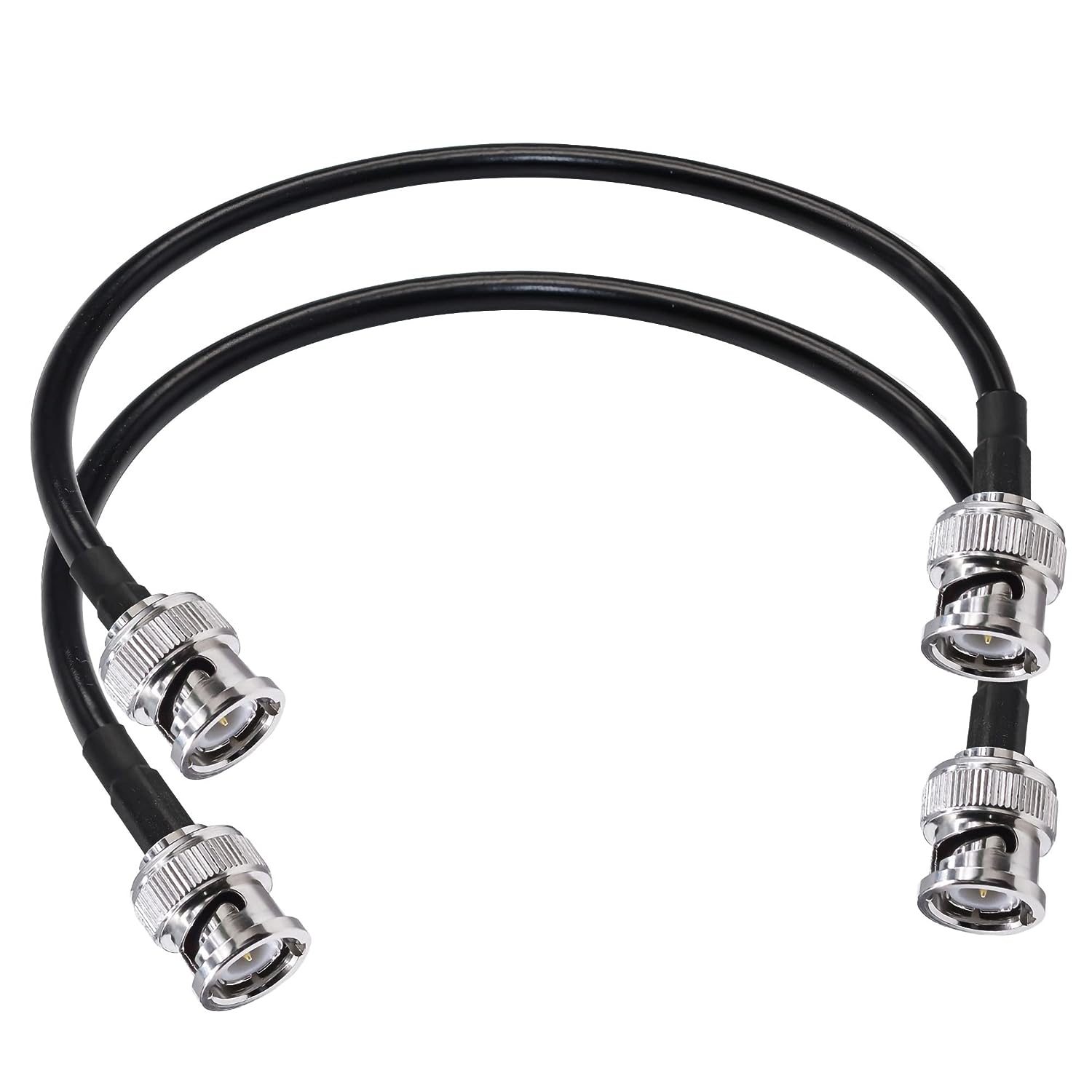 BNC Extension Cable RG58 BNC Male to BNC Male Jumper Low Loss 50 ohm CB Radio Coax Cable