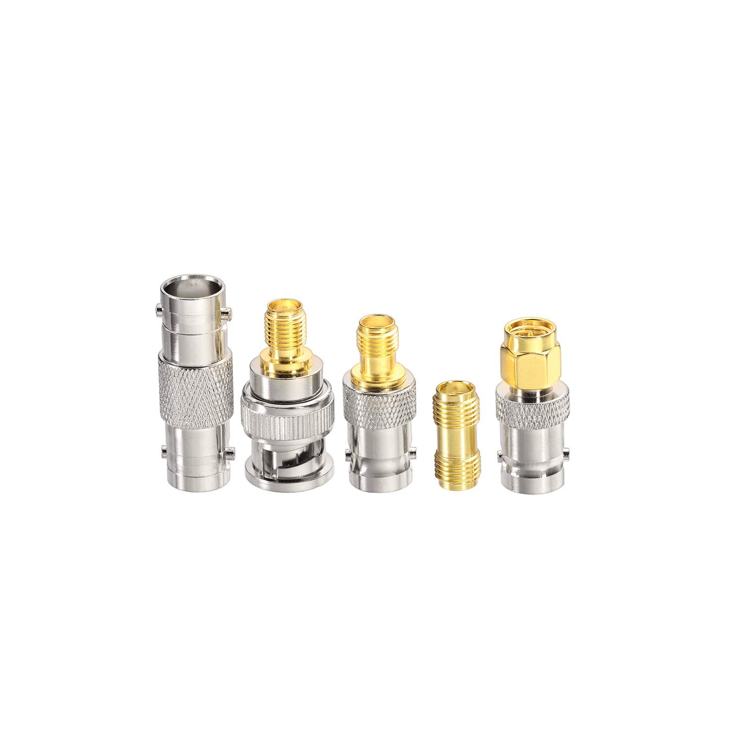 Câble adaptateur coaxial SMA mâle vers BNC mâle 6inches + 5pcs Kit adaptateur coaxial RF SMA vers câble BNC SMA Câble adaptateur BNC