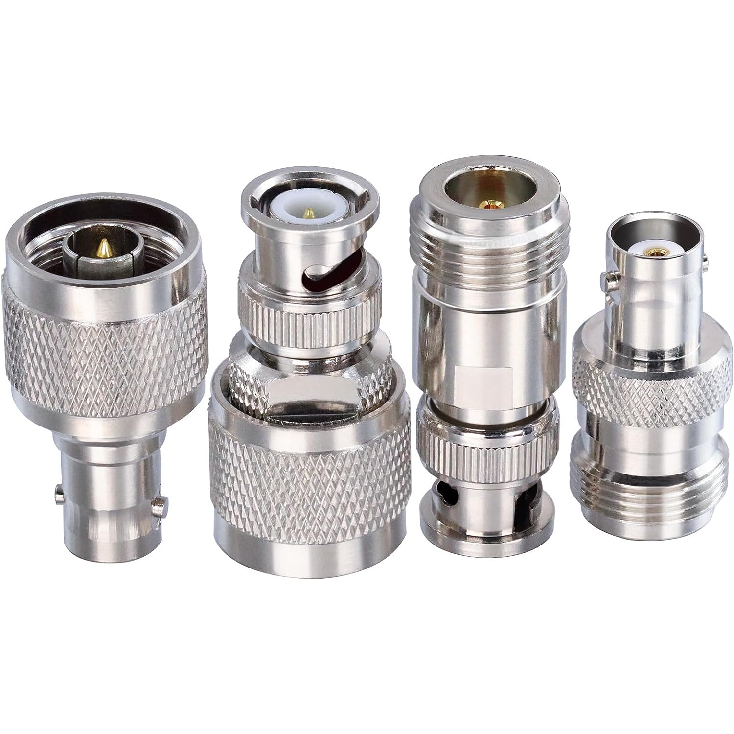 Adaptateur N à BNC connecteur coaxial type N à BNC pour antennes de câble de rallonge N mâle/femelle à BNC mâle/femelle