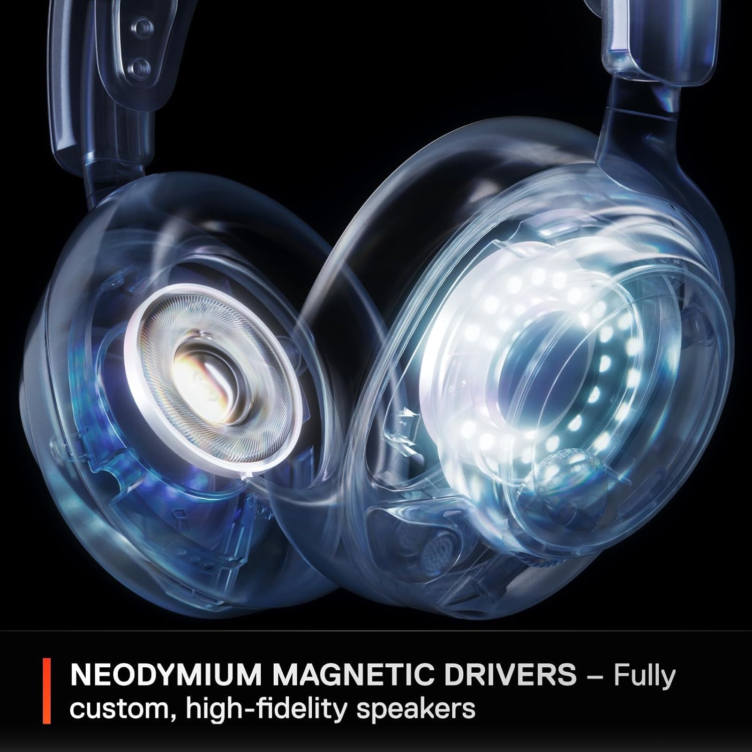 SteelSeries Arctis Nova 7 Wireless Multi-Platform Gaming Headset ,Neodymium Magnetic Drivers