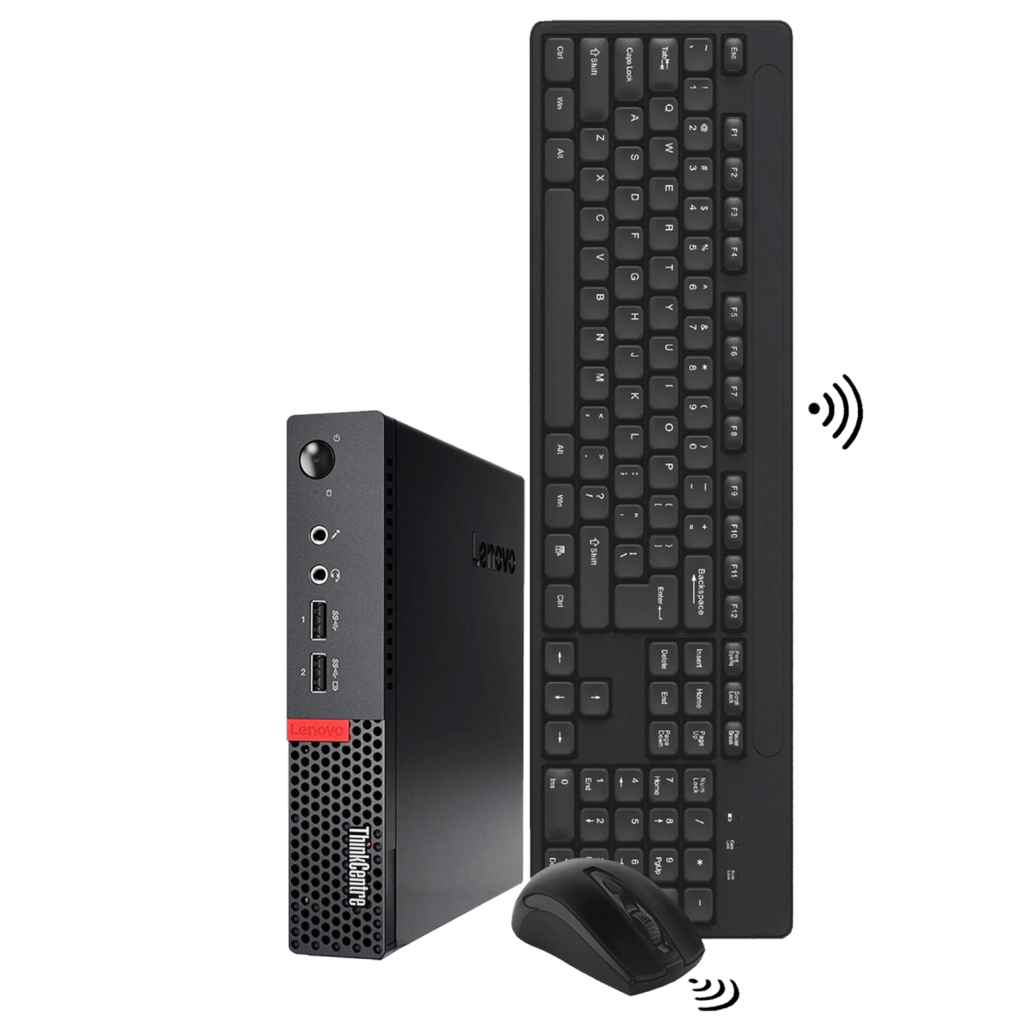 Remis à neuf - Mini ordinateur de bureau haute performance Windows 11 Pro ThinkCentre M710q de Lenovo - Petit PC avec Core i5 d'Intel ou 16&nbsp;Go