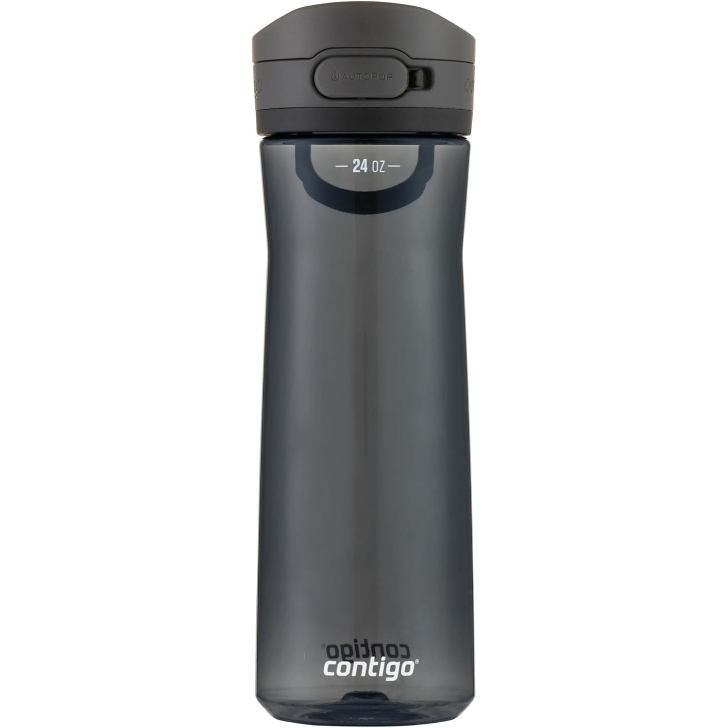 Contigo - Water Bottle with Leak-Proof and Locking Lid, BPA Free, 709ml Capacity, Black