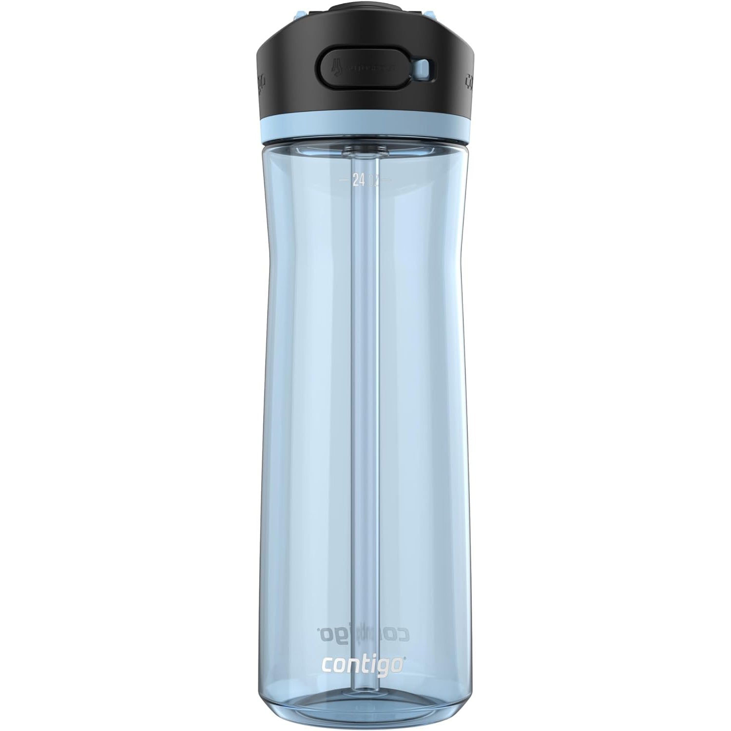Contigo - Water Bottle with Leak-Proof and Locking Lid, BPA Free, 709ml Capacity, Blue