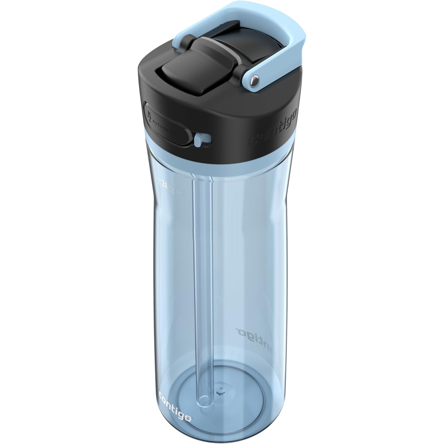 Contigo - Water Bottle with Leak-Proof and Locking Lid, BPA Free, 709ml Capacity, Blue