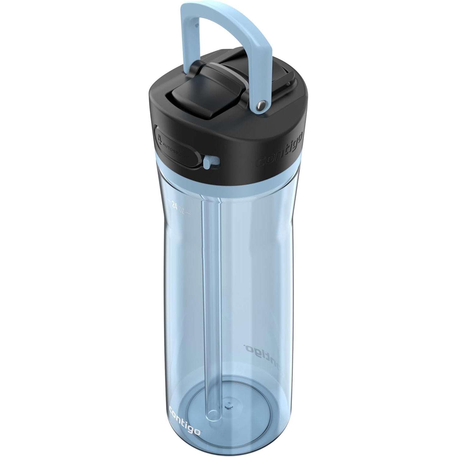 Contigo - Water Bottle with Leak-Proof and Locking Lid, BPA Free, 709ml Capacity, Blue