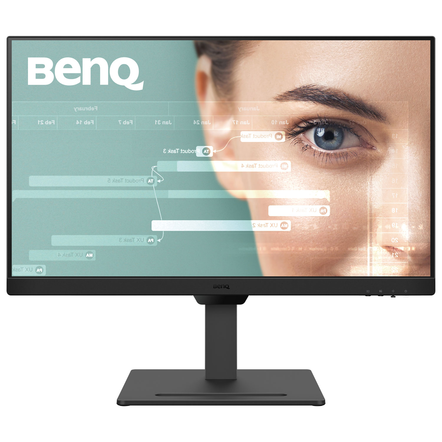 BenQ 27" FHD 100Hz 5ms GTG IPS LCD Monitor - Black
