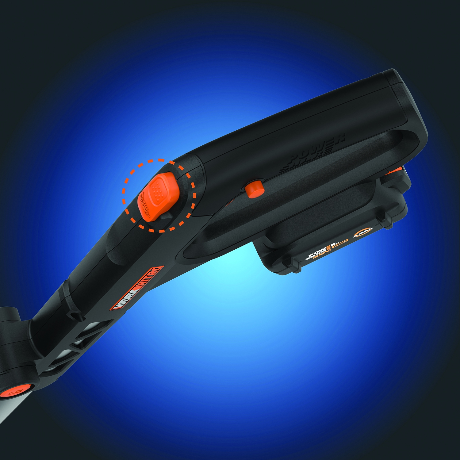 Coupe-herbe sans fil de 13&nbsp;po sans balais Nitro 20&nbsp;V de WORX