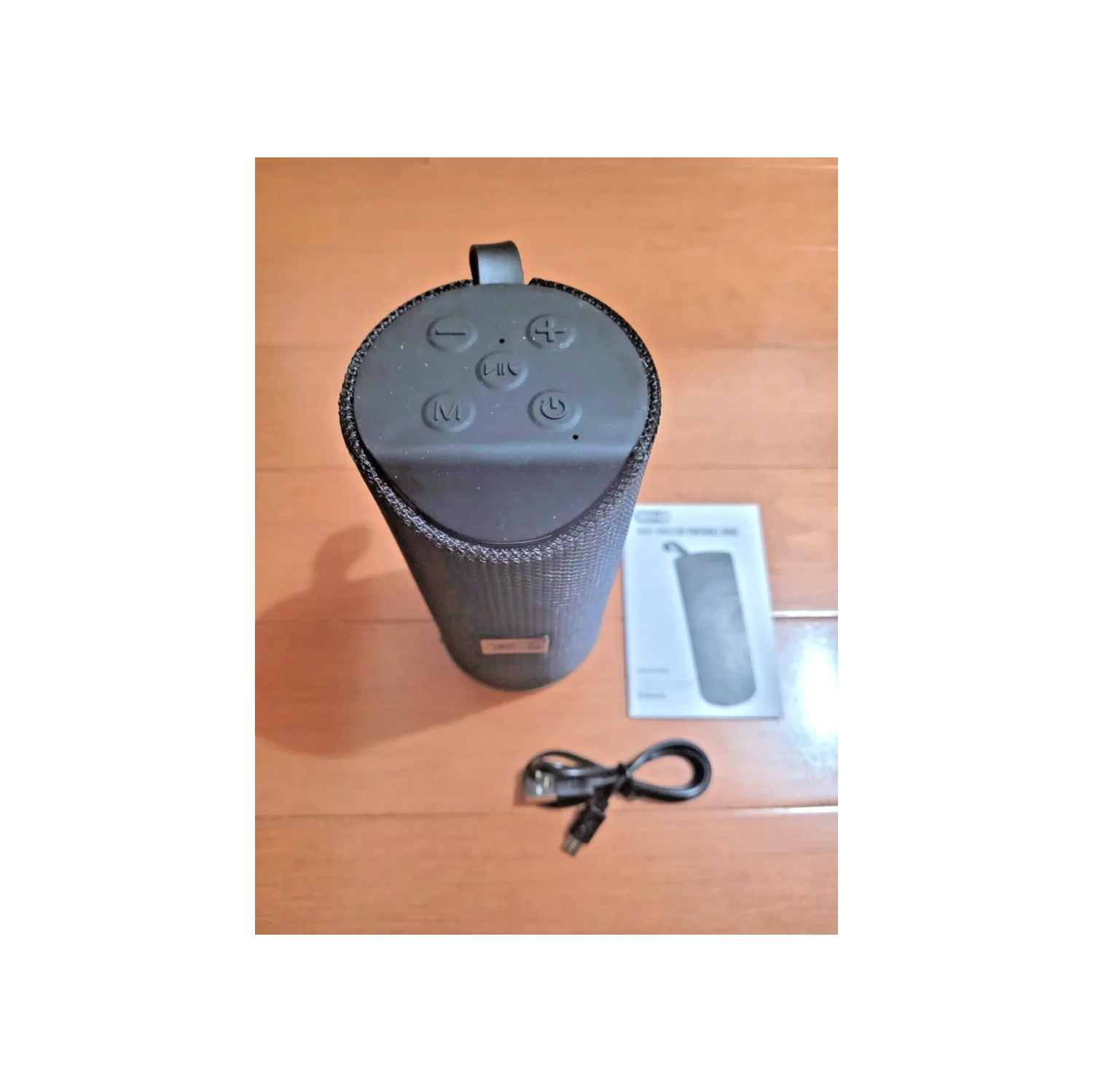 Haut-parleur portatif Bluetooth rage à l'épreuve des éclaboussures IPX4, son ambiophonique 360°, avec boucle de transport