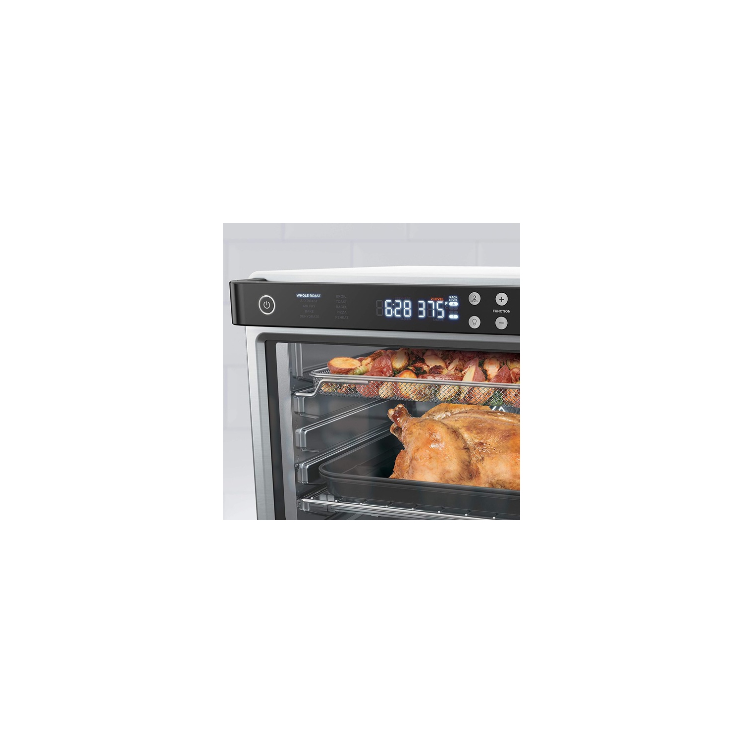 Ninja 43,43 x 51,31 x four friteuse à air chaud 33,78 cm 10-en-1 1800 W Foodi Pro DT201C XL