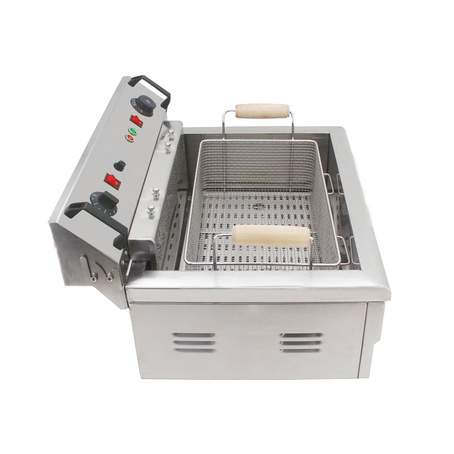AP-401 Friteuse commerciale | 30&nbsp;L | Huile électrique | Pas de prise | 110&nbsp;V