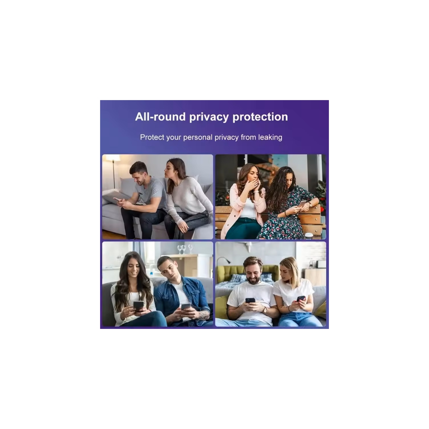 Privacy Screen Protector pour iPhone 13 Pro Max, 9H anti-espion privé verre trempé - EXPÉDITION GRATUITE