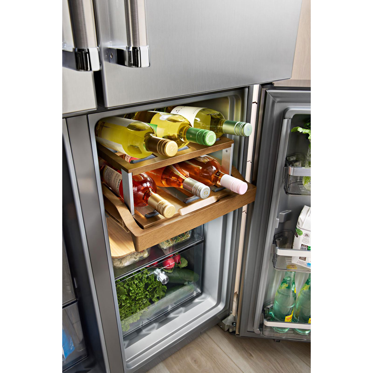 KitchenAid 36" 19.2 Cu. Ft. French Door Refrigerator - Stainless Steel