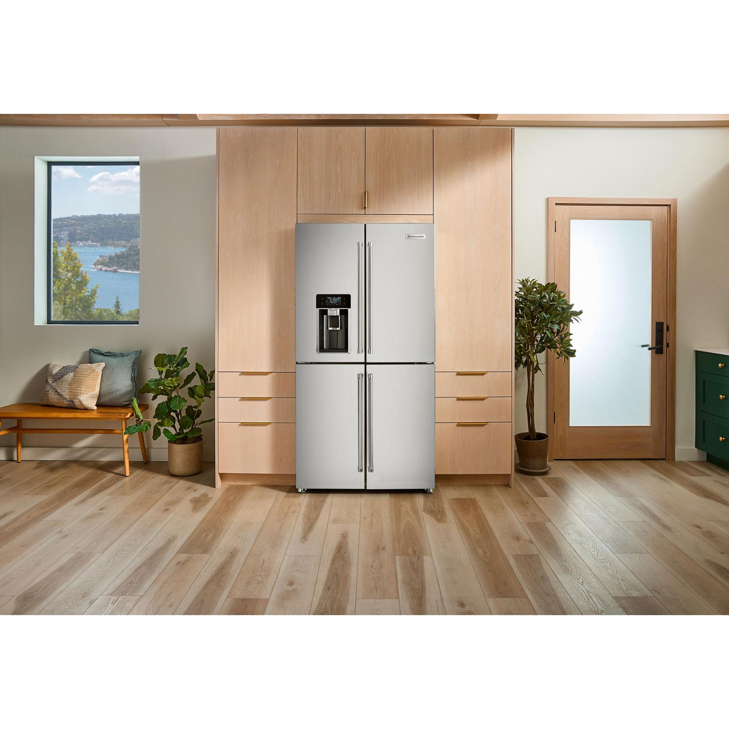 KitchenAid 36" 19.2 Cu. Ft. French Door Refrigerator - Stainless Steel