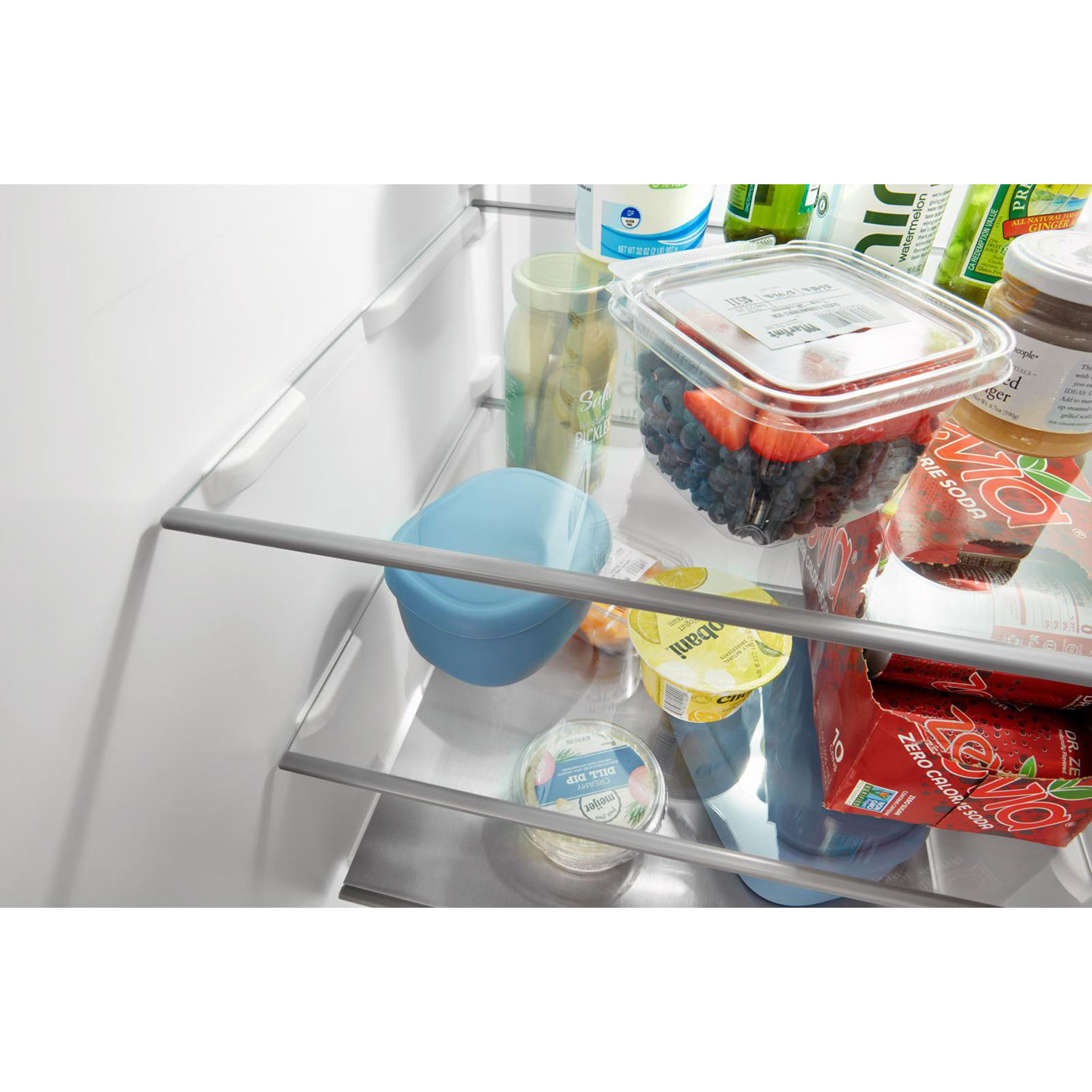 Maytag 36" 24.5 Cu. Ft. Side-By-Side Refrigerator with Water & Ice Dispenser - White