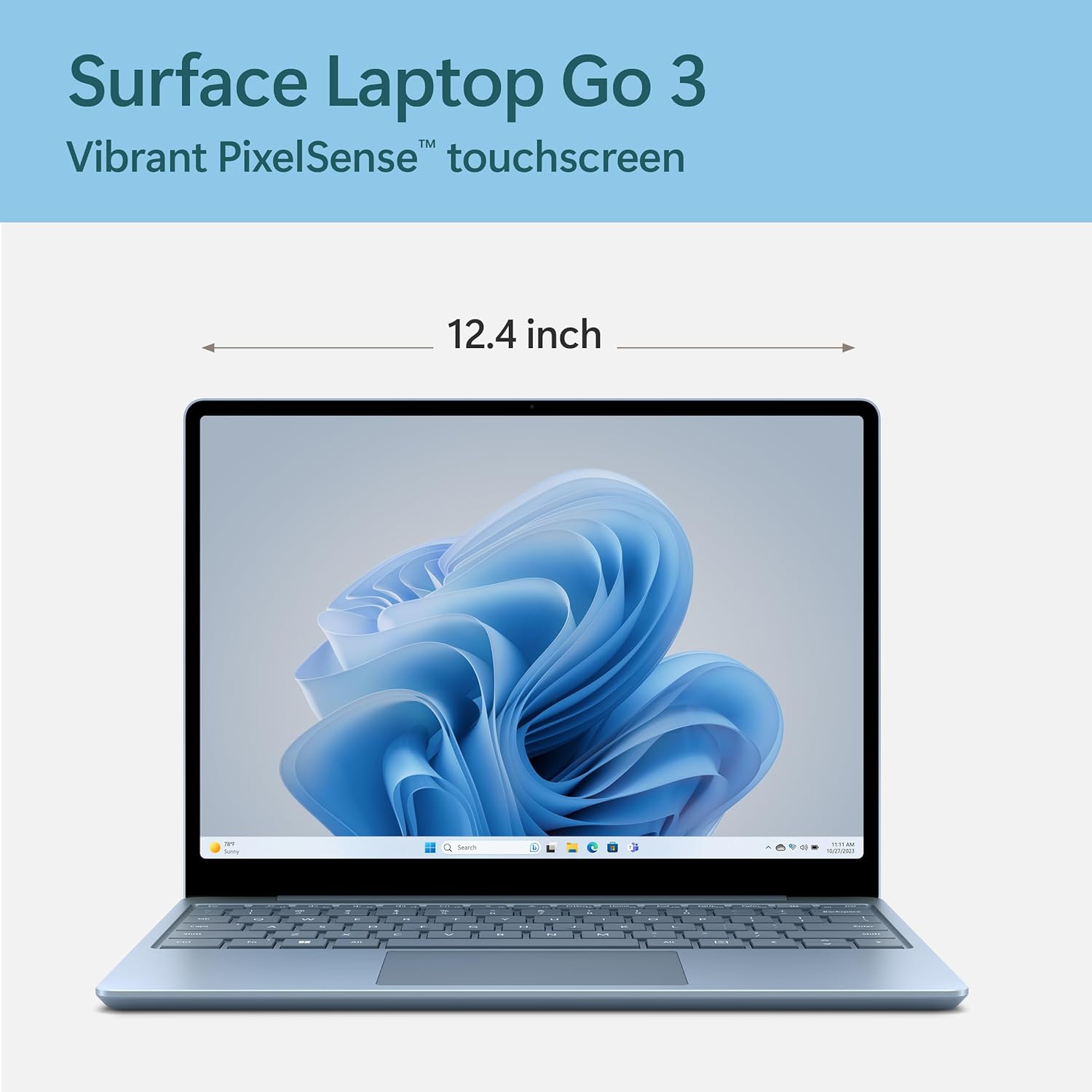 Windowsノート本体 Surface Laptop Go 3 i5/256GB/8GB たのめーる】マイクロソフト Surface Laptop Go 3 12.4型 Core