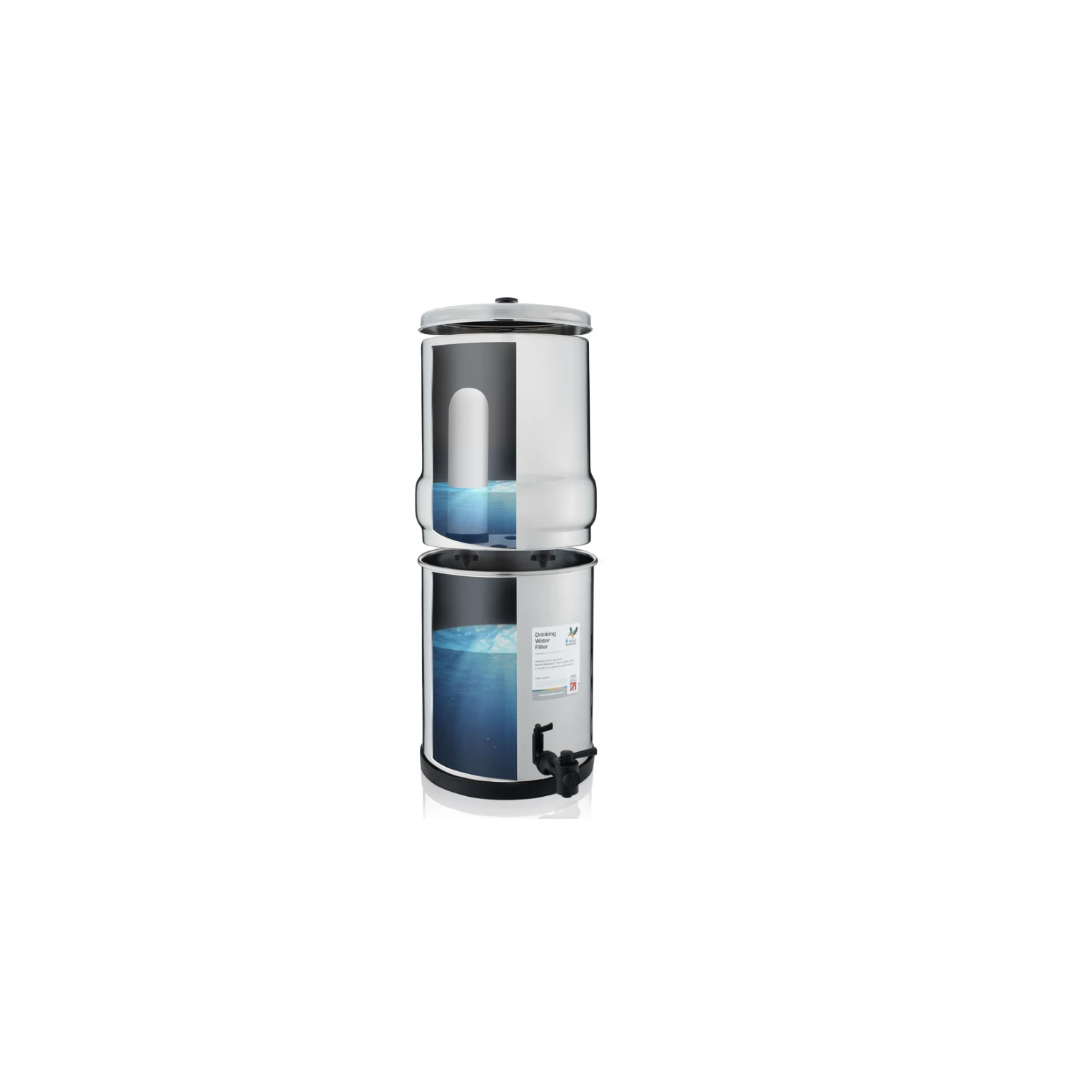 Système de filtration d'eau British Berkefeld, 8,5 L, taille W9361132