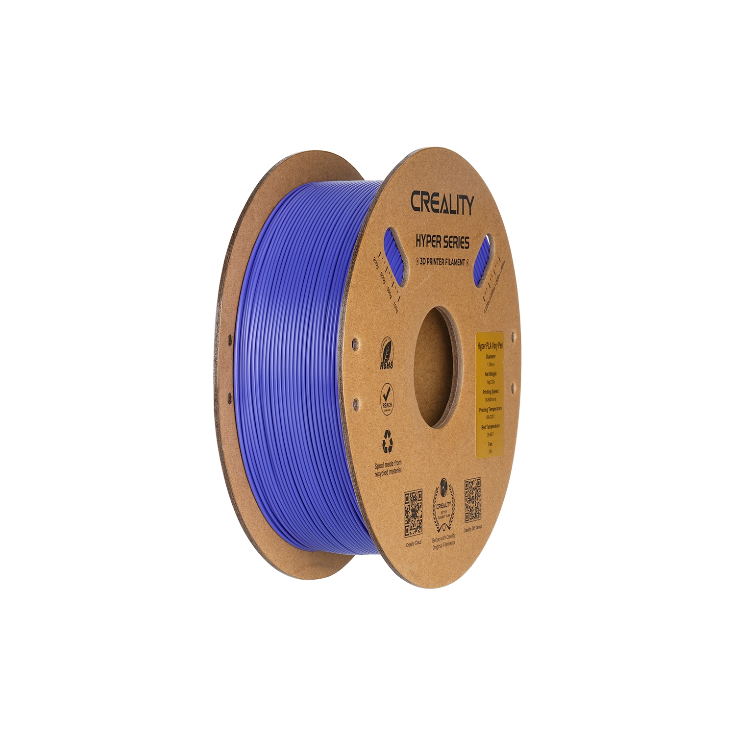 Creality Hyper Series PLA 3D Printing Filament 1kg Perry Blue