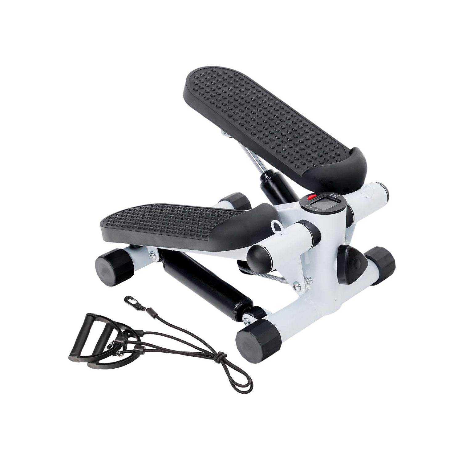 MotionGrey Fitness Stepper | Mini Elliptical Stepper with Resistance Bands | Stepping Machine for Exercise | Office Home Gym Workout Exercise