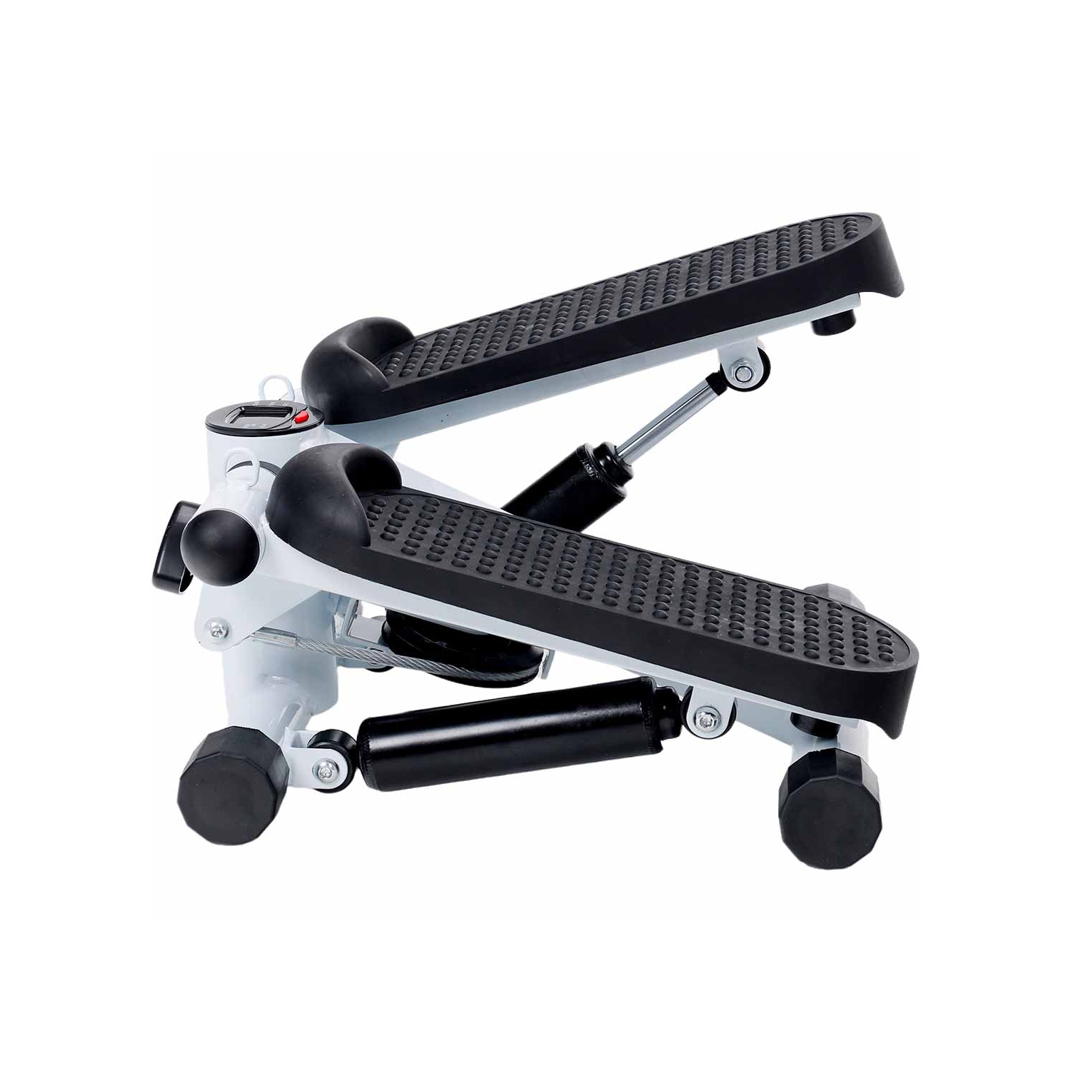 MotionGrey Fitness Stepper | Mini Elliptical Stepper with Resistance Bands | Stepping Machine for Exercise | Office Home Gym Workout Exercise