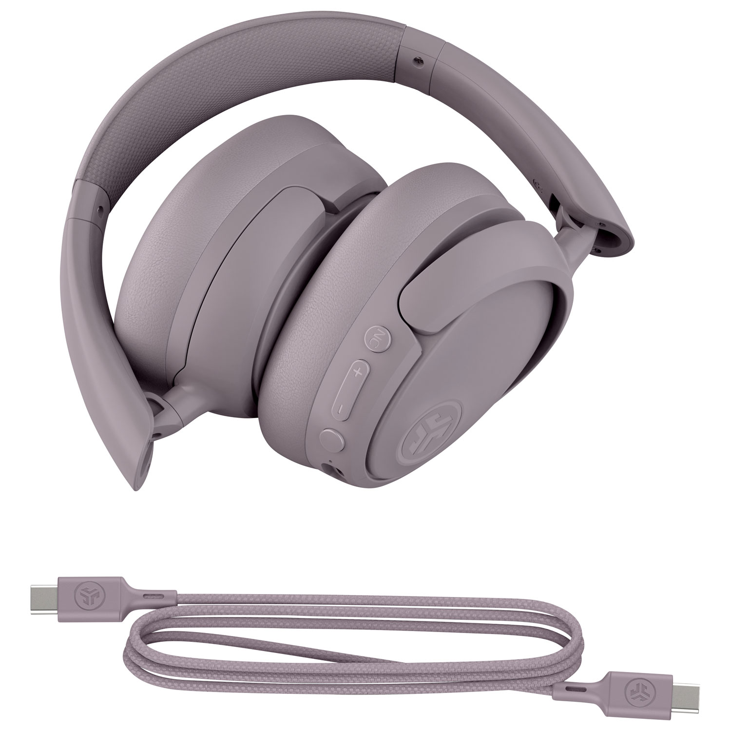 Casque d'écoute 100 % sans fil à suppression du bruit JBuds LUX de JLab - Mauve