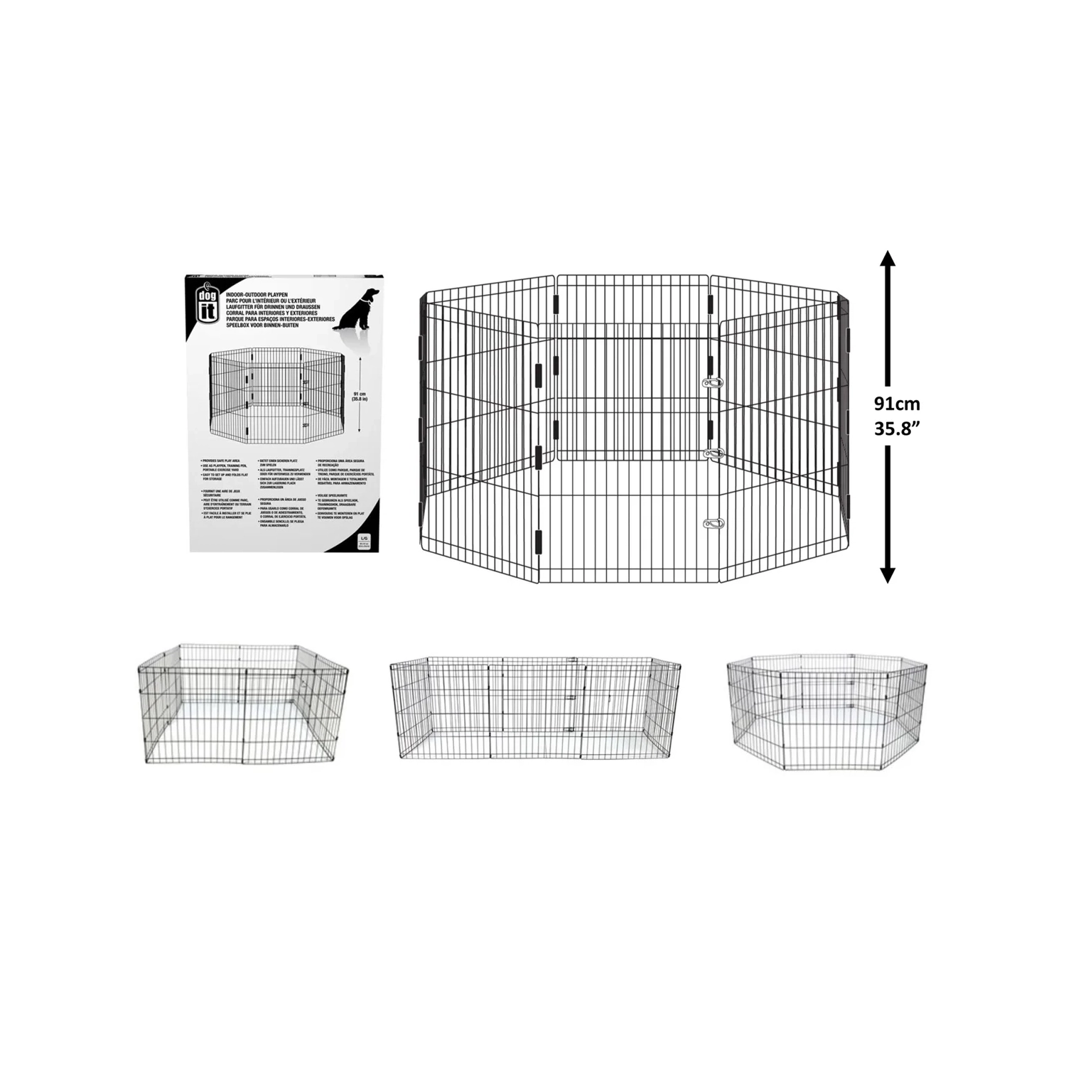 Dogit Outdoor Playpen, Large