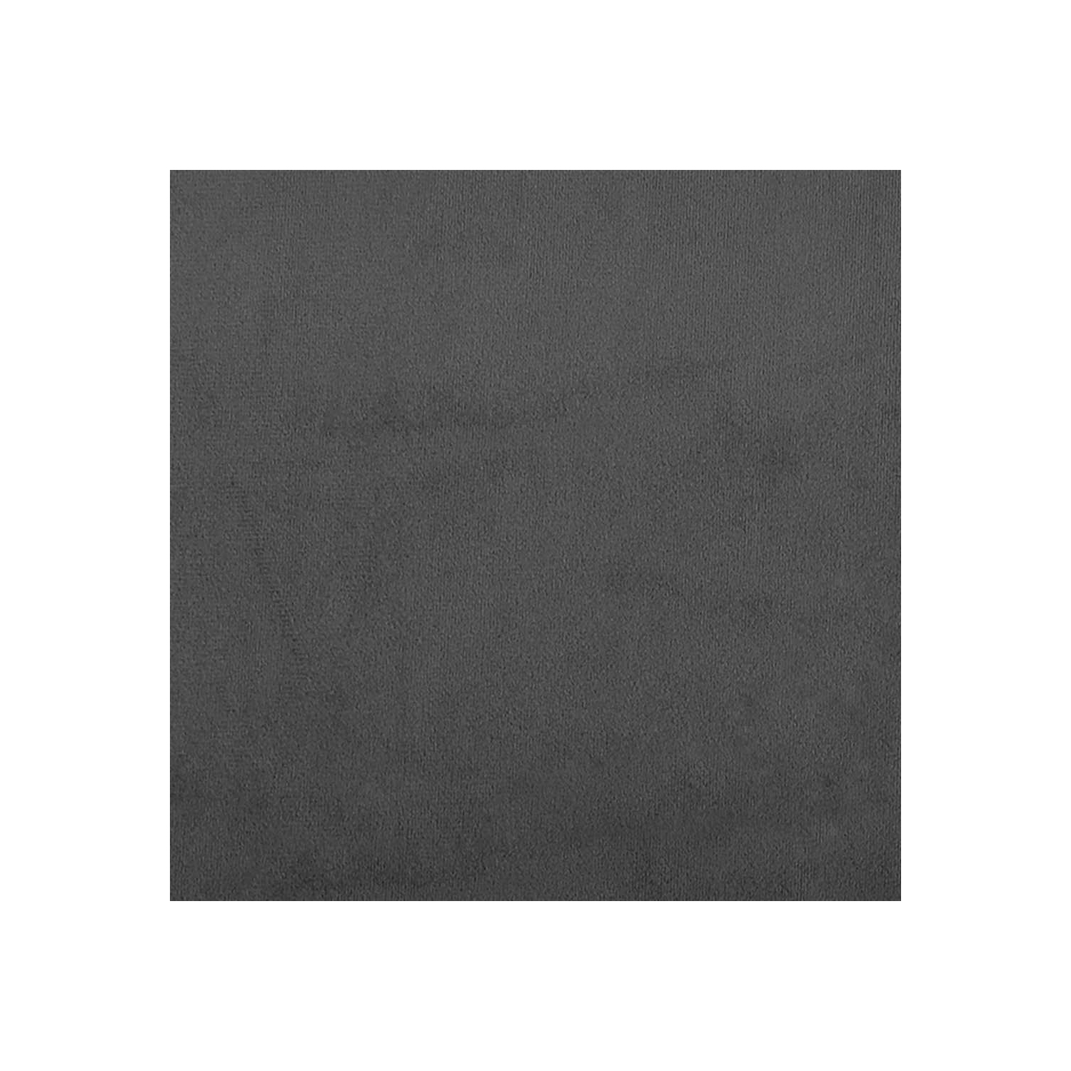 Sofa-lit à 2 places en velours gris foncé vidaXL