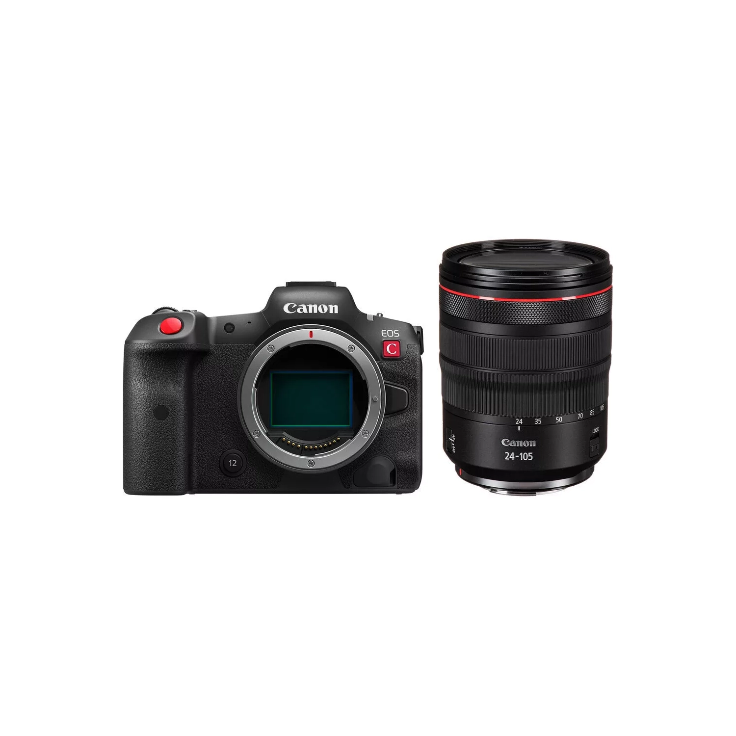 Canon EOS R5 C Mirrorless Cinema Camera and RF 24-105mm f/4L IS USM Lens