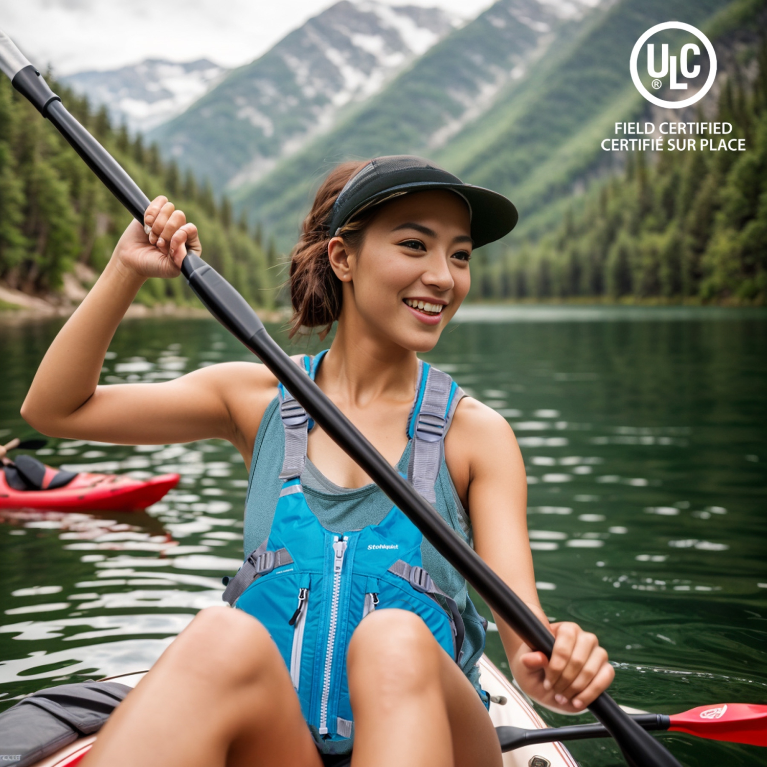 Stohlquist Veste de sauvetage pour femme gilet de sauvetage PFD pagaie kayak SUP bateau transport Canada et gilet de sauvetage approuvé par l'USCG