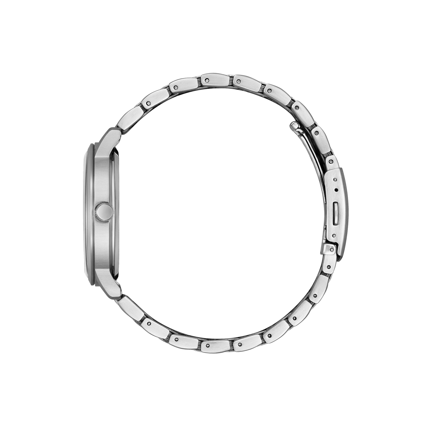 Montre pour hommes Corso Eco-Drive 40&nbsp;mm de Citizen avec boîtier et bracelet en acier inoxydable argenté et cadran bleu