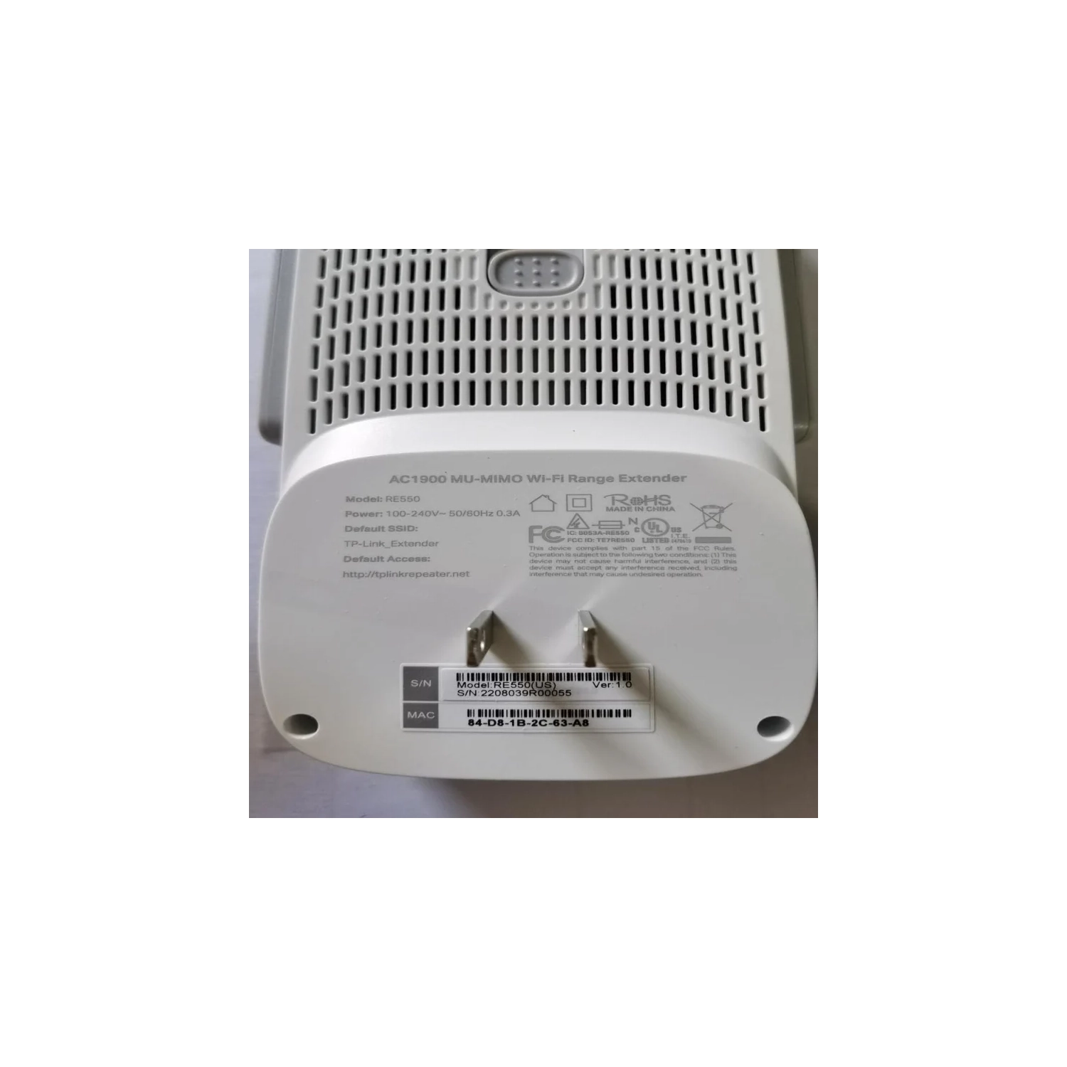 TP-Link AC1900 WiFi Extender - 2800 Sq.ft Coverage, 35 Devices, 1900Mbps Dual Band Repeater