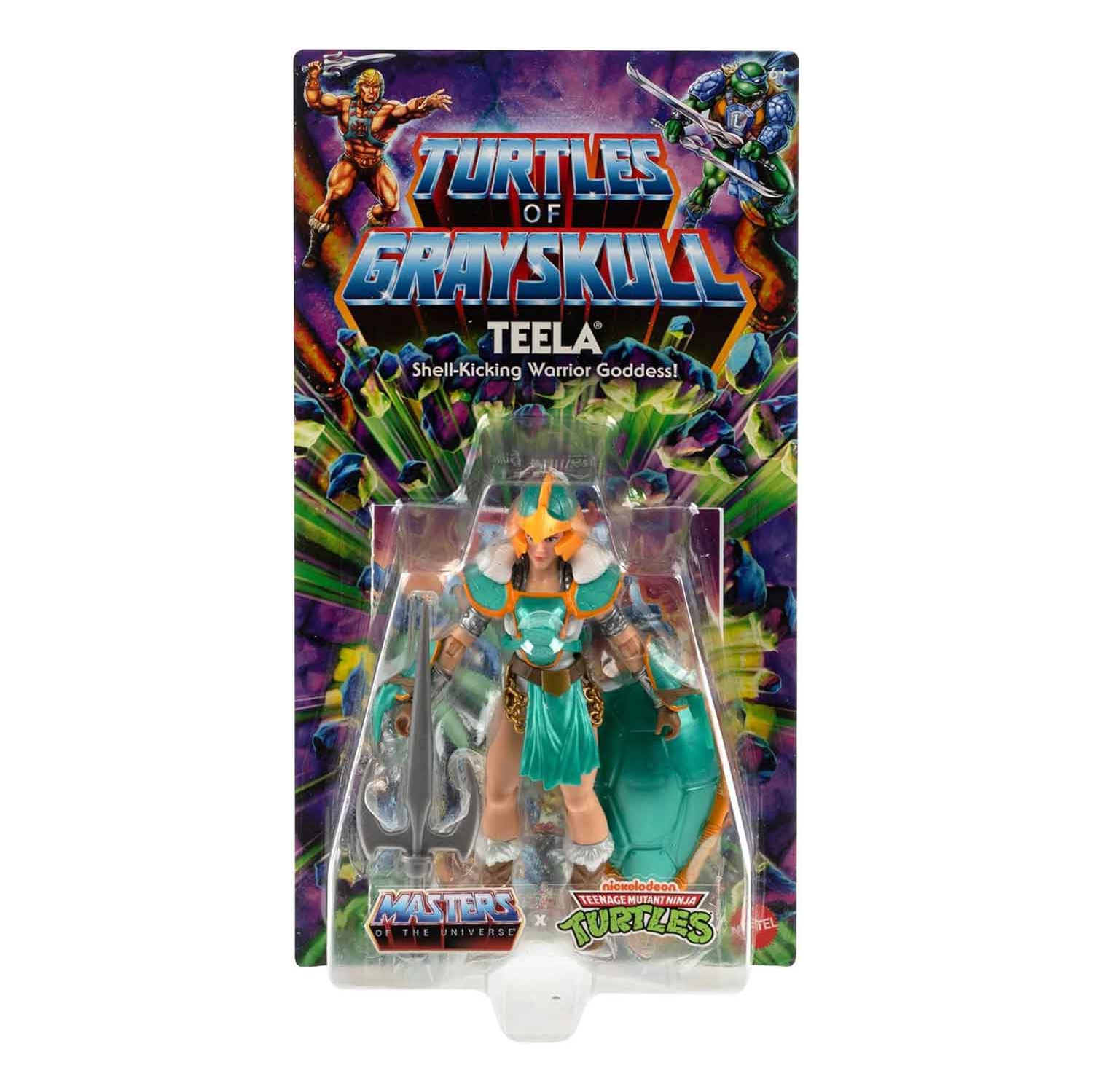 Masters Of The Universe Teenage Mutant Ninja Turtles Origins 6" Figure Turtles Of Grayskull Wave 3 - Teela