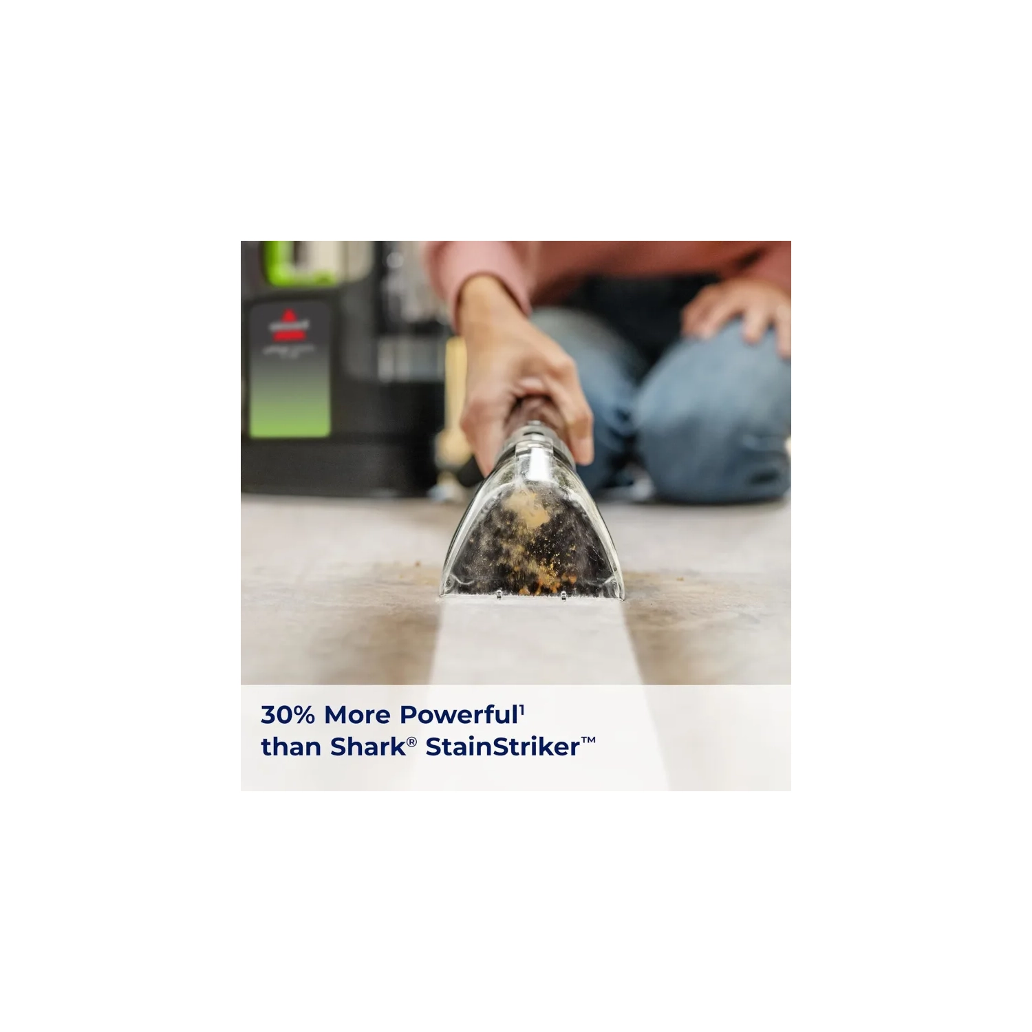 Nettoyeur portatif de tapis et de tissus Little Green® Max Pet de BISSELL® - Décloueuse automatique avec détachant autonettoyant et outils