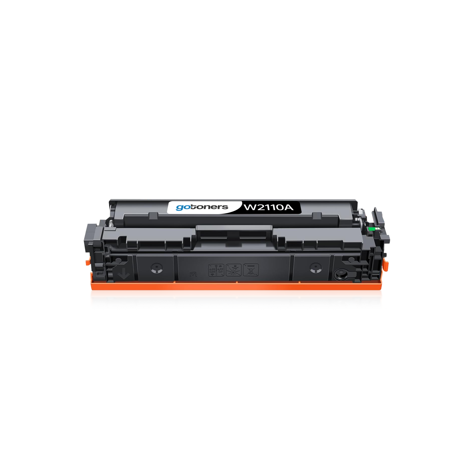 Gotoners 206A W2110A Toner Cartridges Black High Yield (with Chip) Replacement for HP 206X W2110X Work with HP Color Laserjet MFP Pro M283fdw M283cdw M283 M255dw Printer Ink